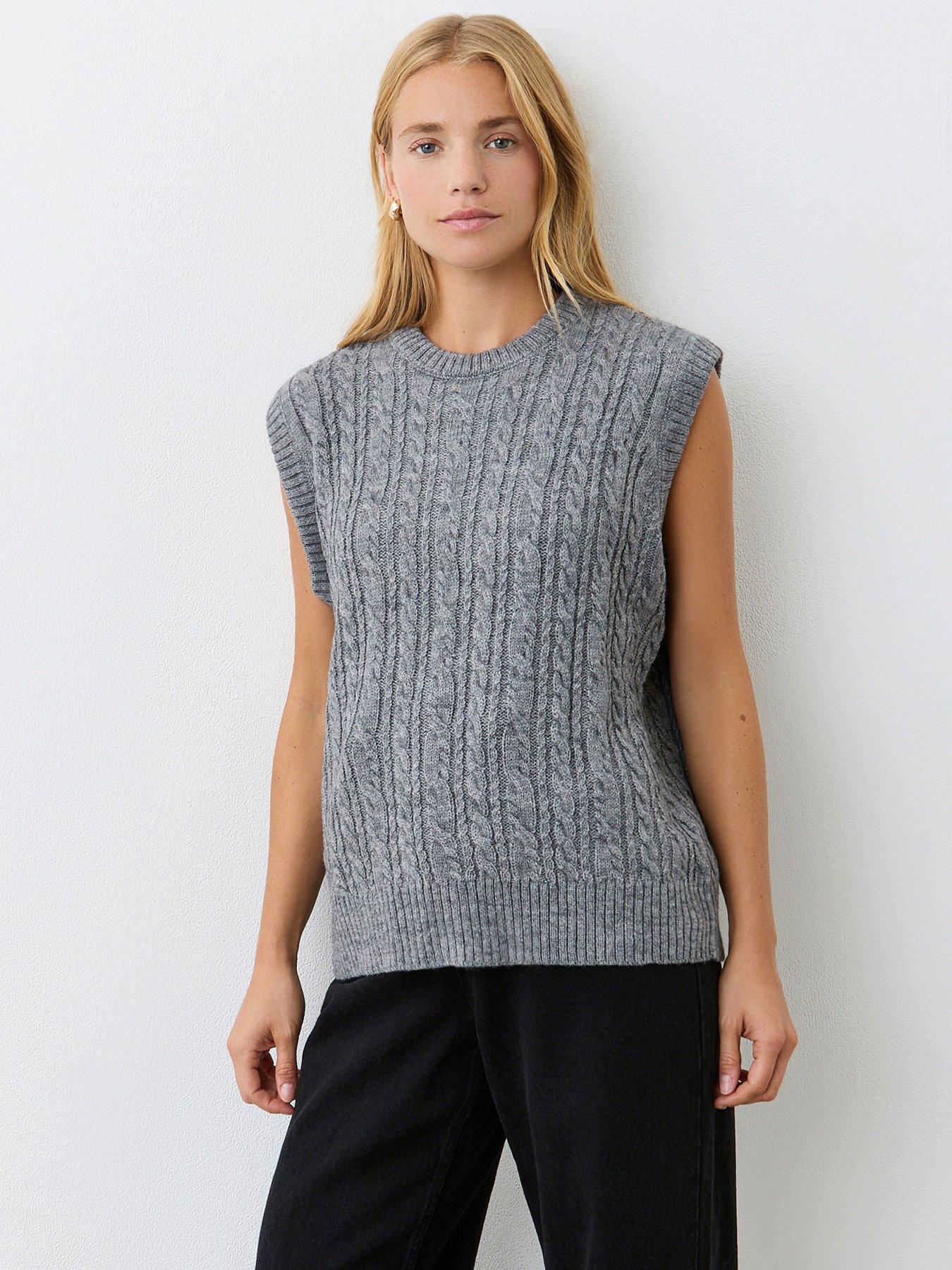 undefined Primrose Vest - Grey