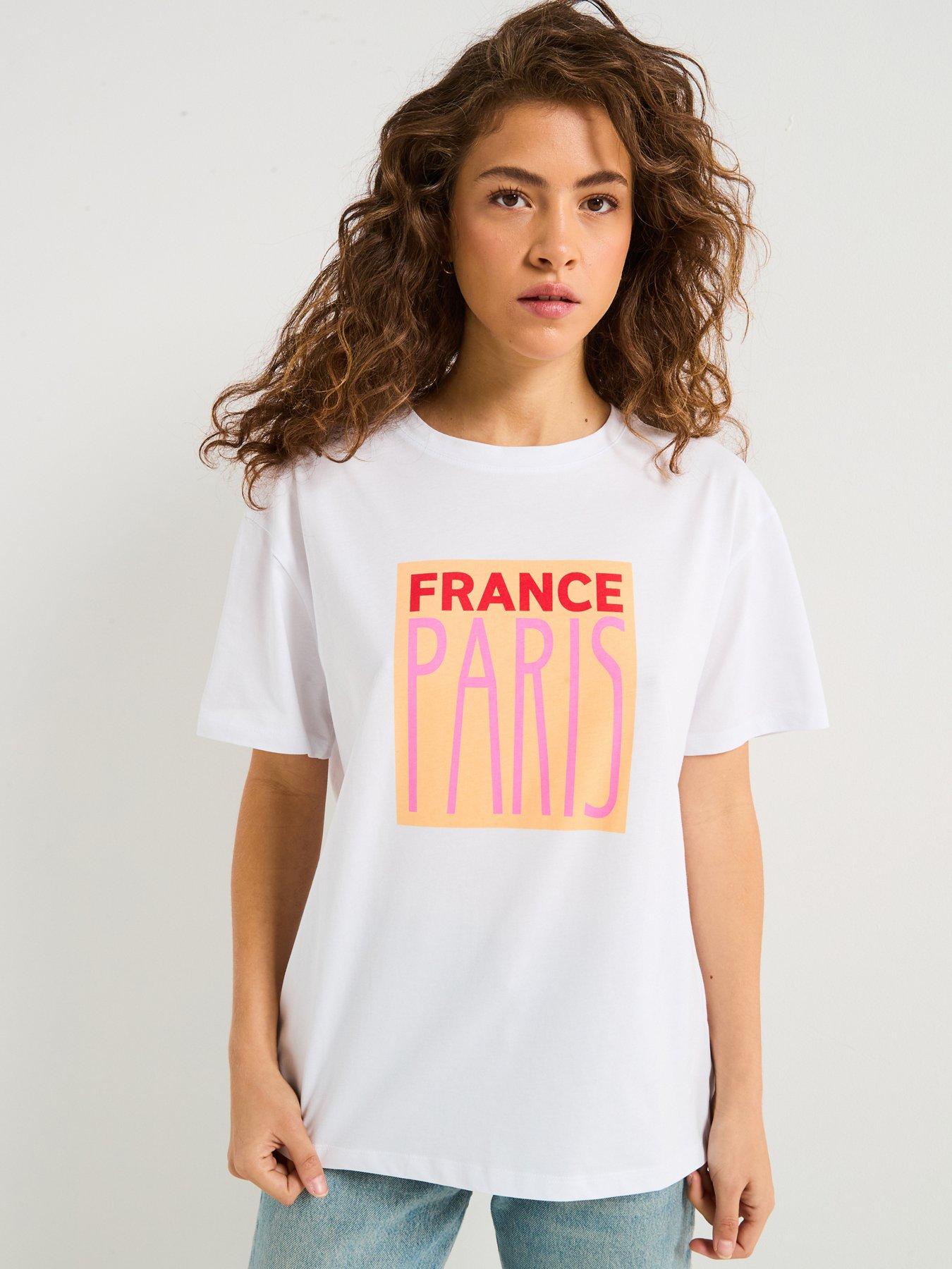 undefined Short Sleeve Oversize T-Shirt - White