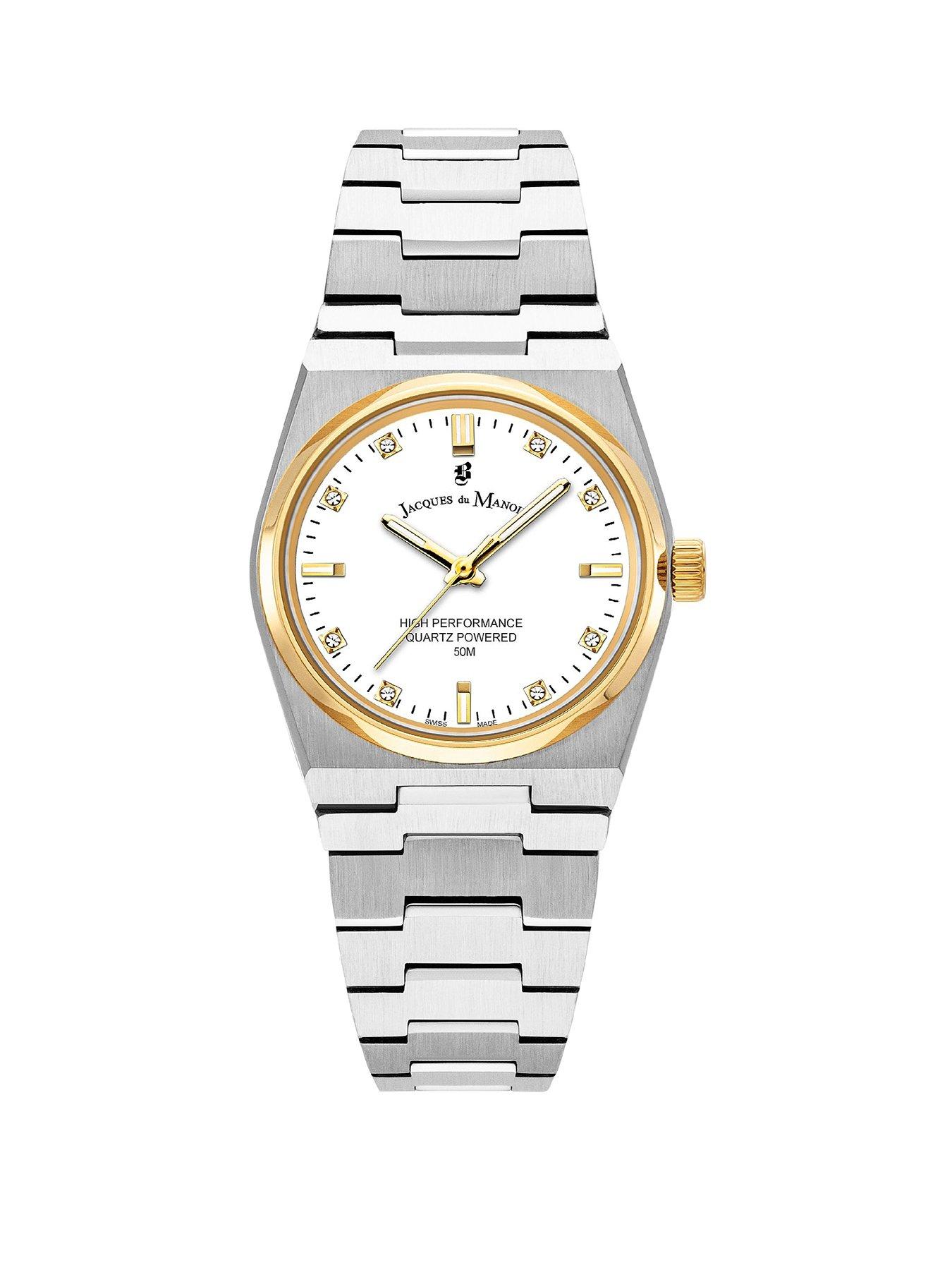undefined Swiss-made Horizon Ladies Two Tone Bracelet Watch
