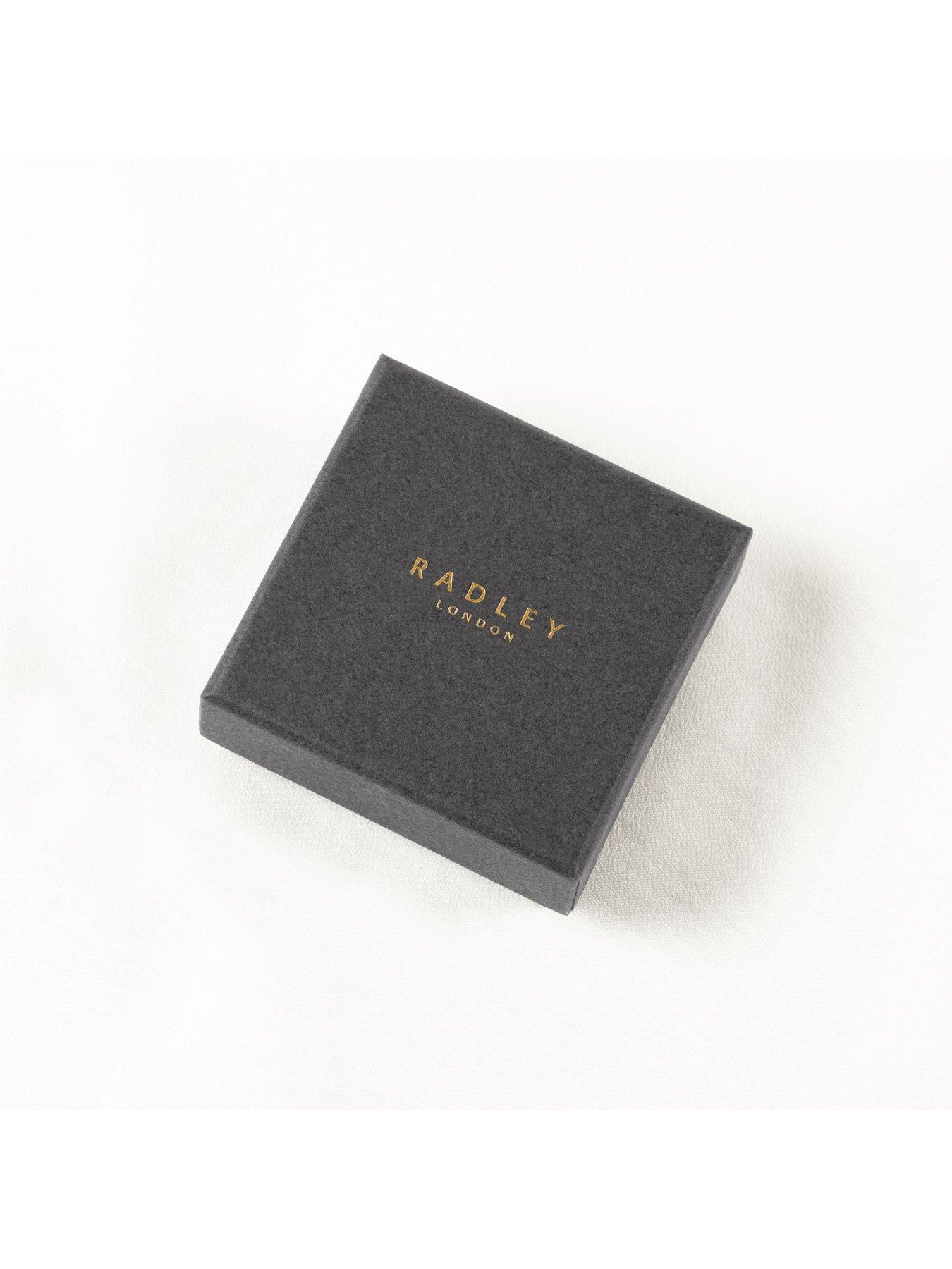 Image 4 of 4 of Radley Ladies Stone Set Jumping Dog Stud Earrings