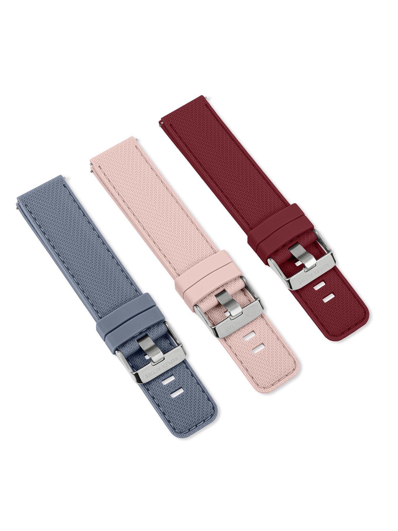Image 3 of 5 of Reflex Active Interchangeable Smart Watch Strap Set