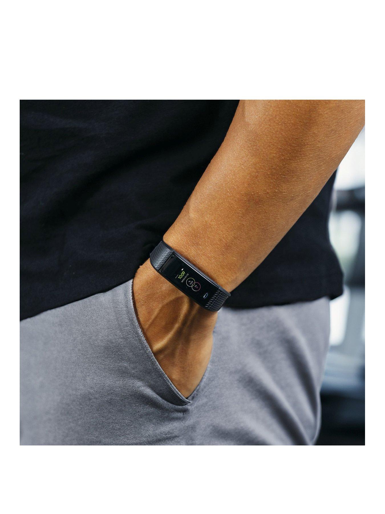 Image 2 of 5 of Reflex Active Series 35 Black Silicone Strap Smart Activity Tracker