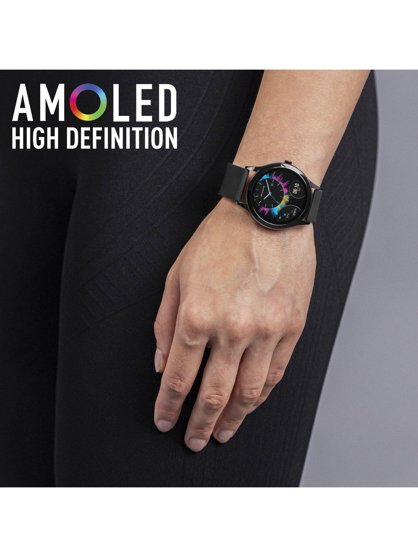 Image 3 of 6 of Reflex Active Series 31 Black Silicone Amoled Smart Calling Watch