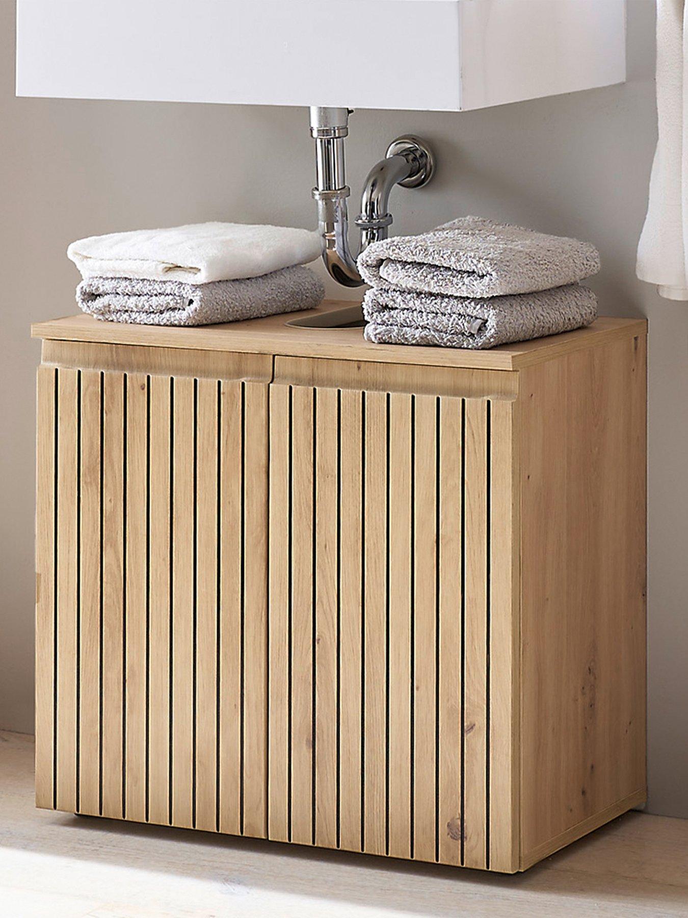 Julian Bowen Austin Under Sink 2 Door Cabinet - Oak