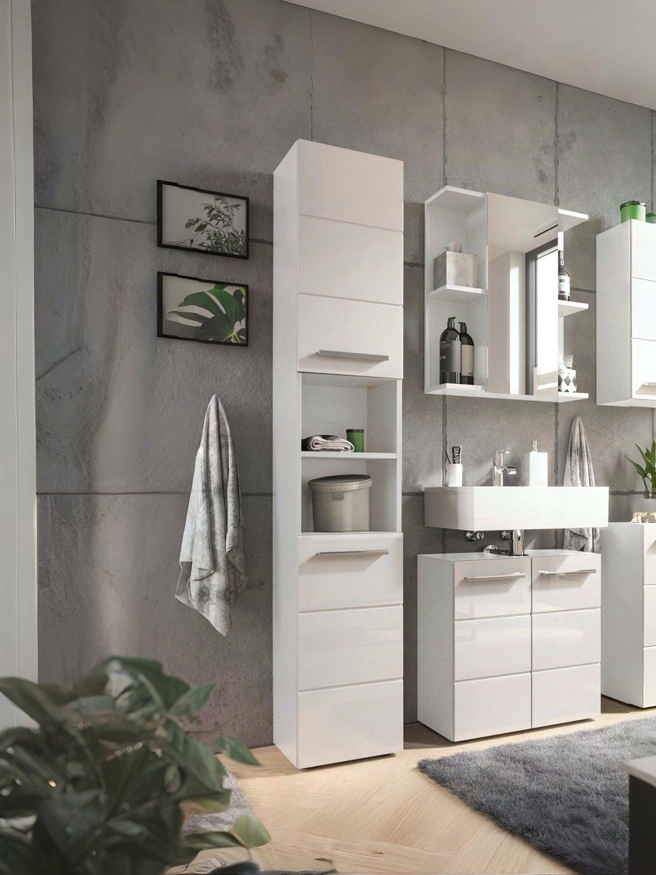 undefined Mandy Tall Bathroom Cabinet