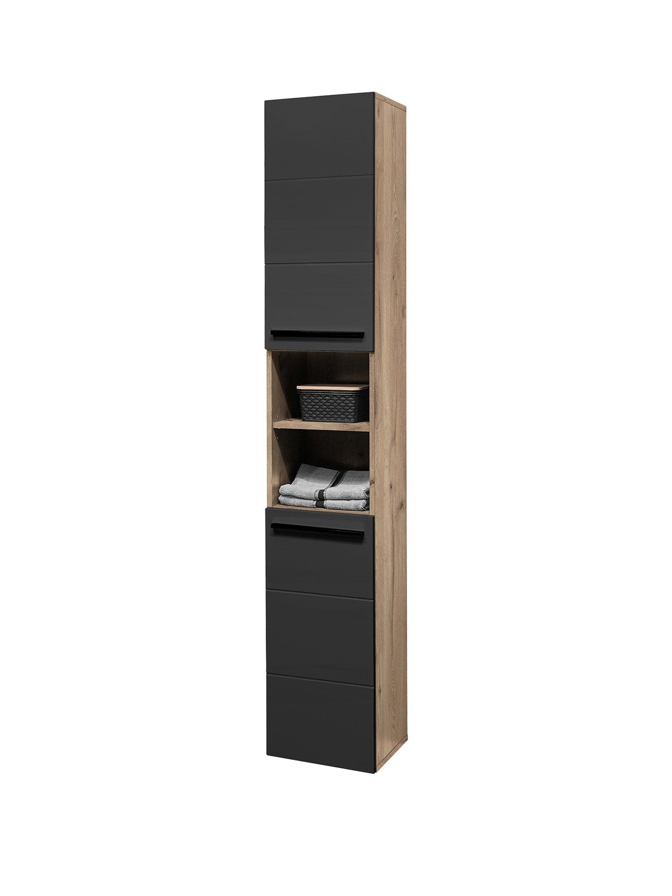 Image 2 of 6 of Julian Bowen Vista Tall Bathroom Cabinet