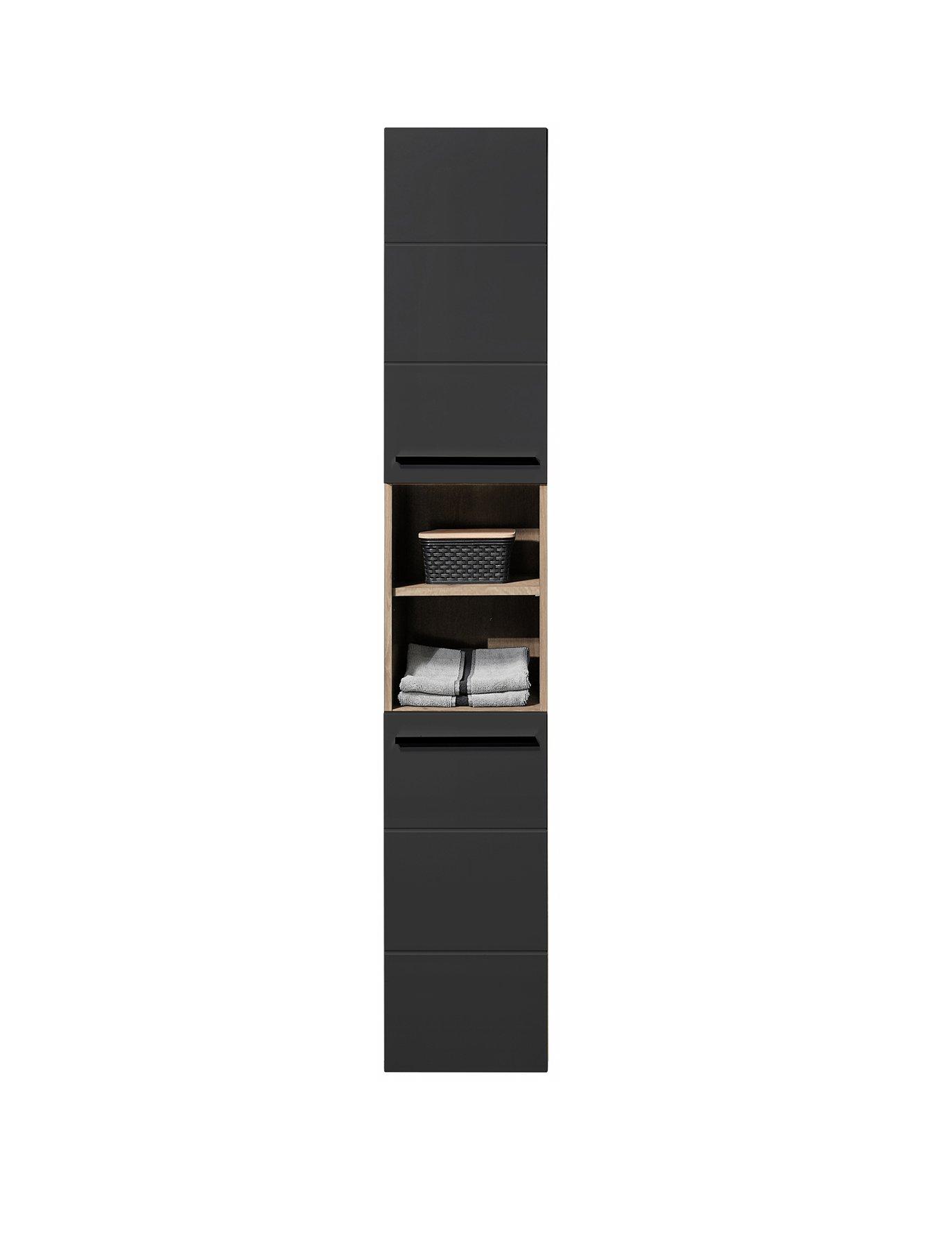 Image 3 of 6 of Julian Bowen Vista Tall Bathroom Cabinet