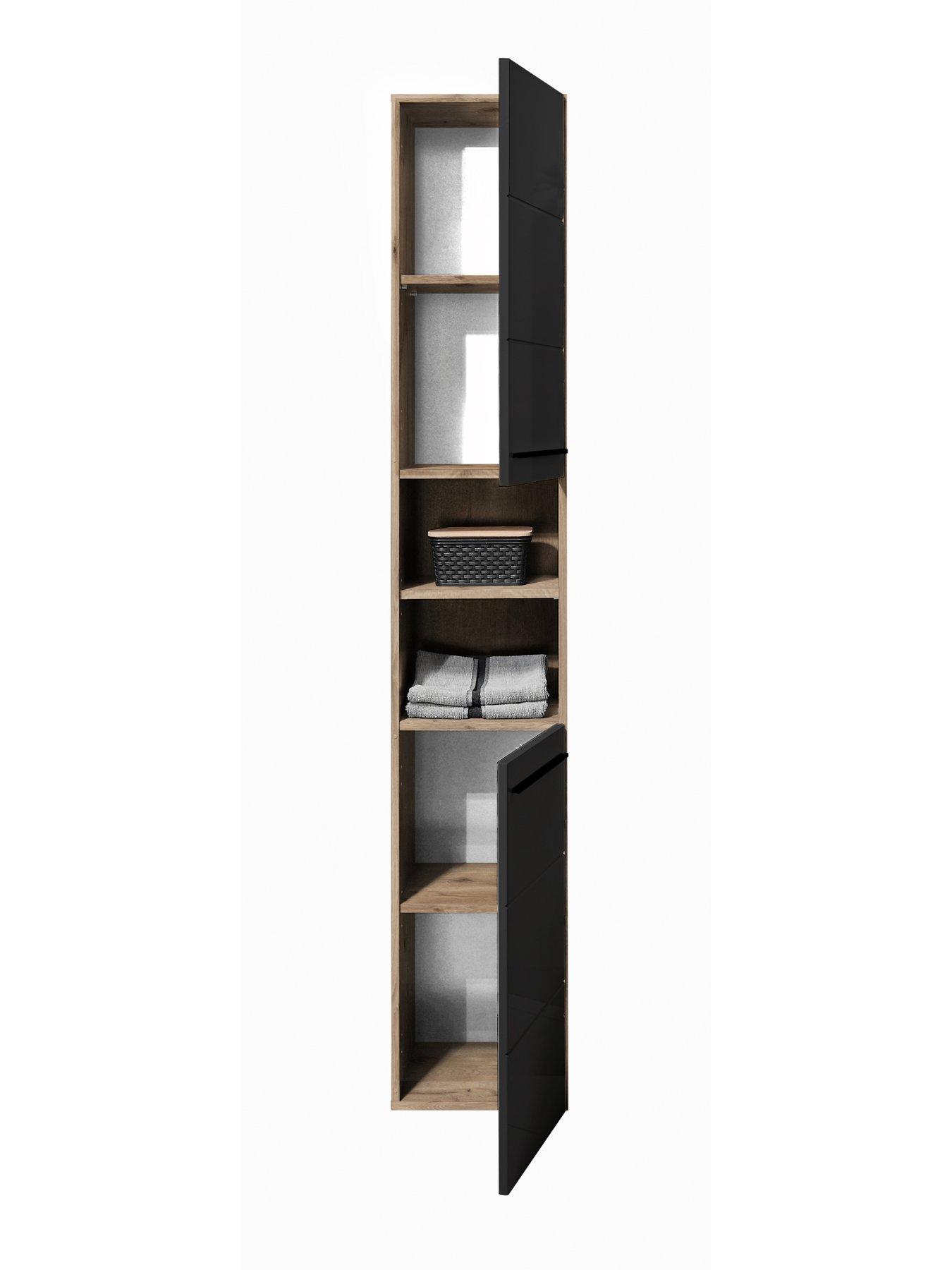 Image 4 of 6 of Julian Bowen Vista Tall Bathroom Cabinet
