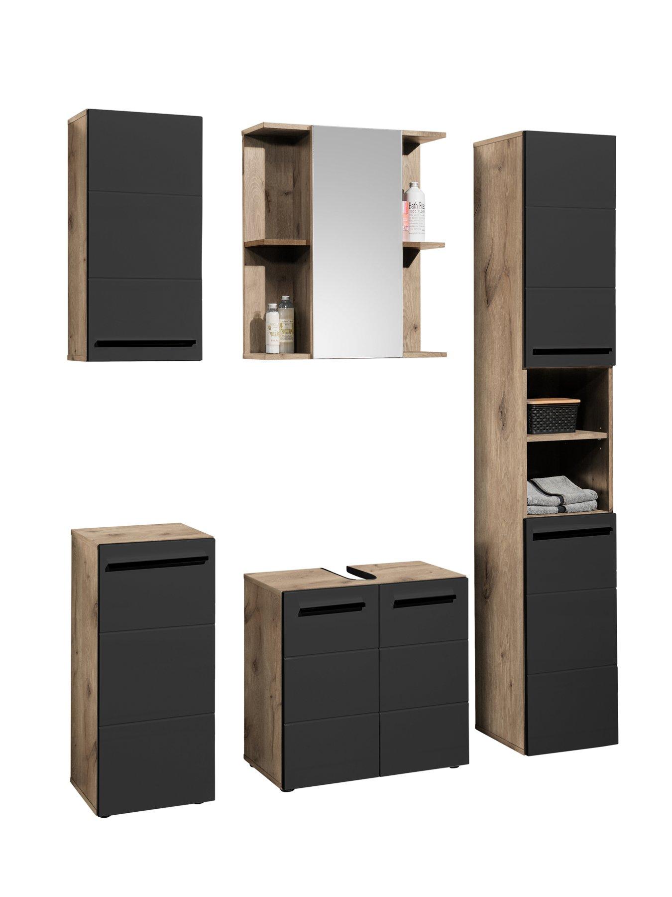 Image 5 of 6 of Julian Bowen Vista Tall Bathroom Cabinet