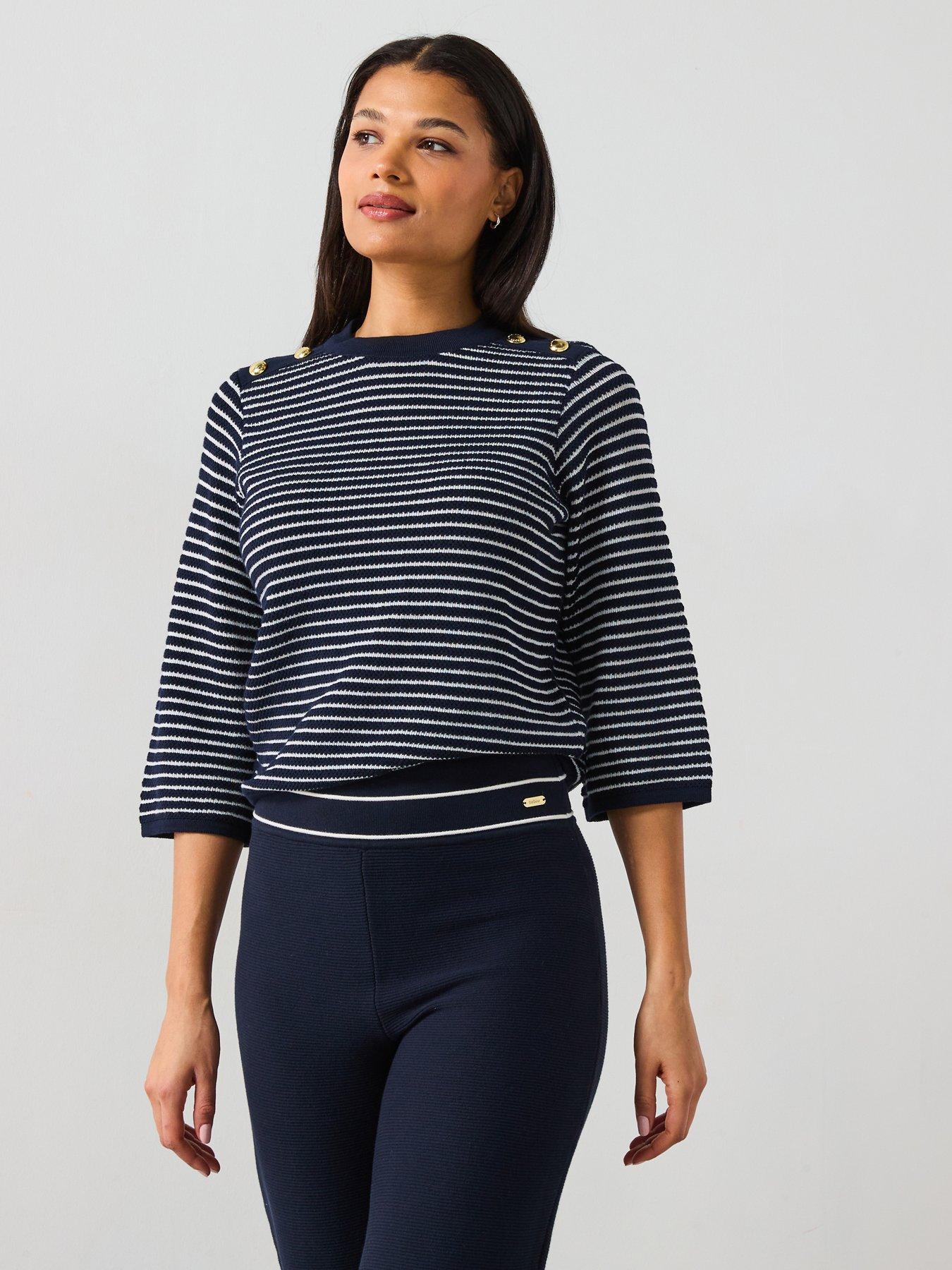 undefined Macy Knitted Jumper - Navy