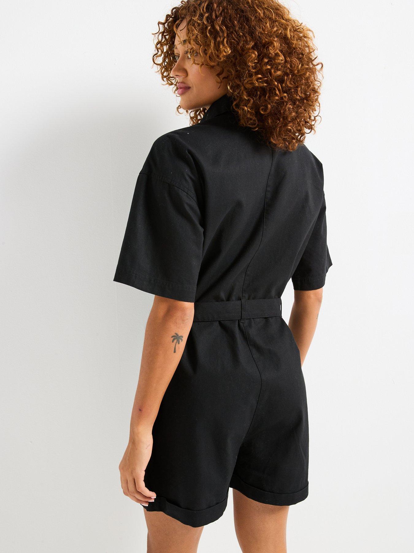 Image 2 of 5 of Barbour International Priya Playsuit - Black