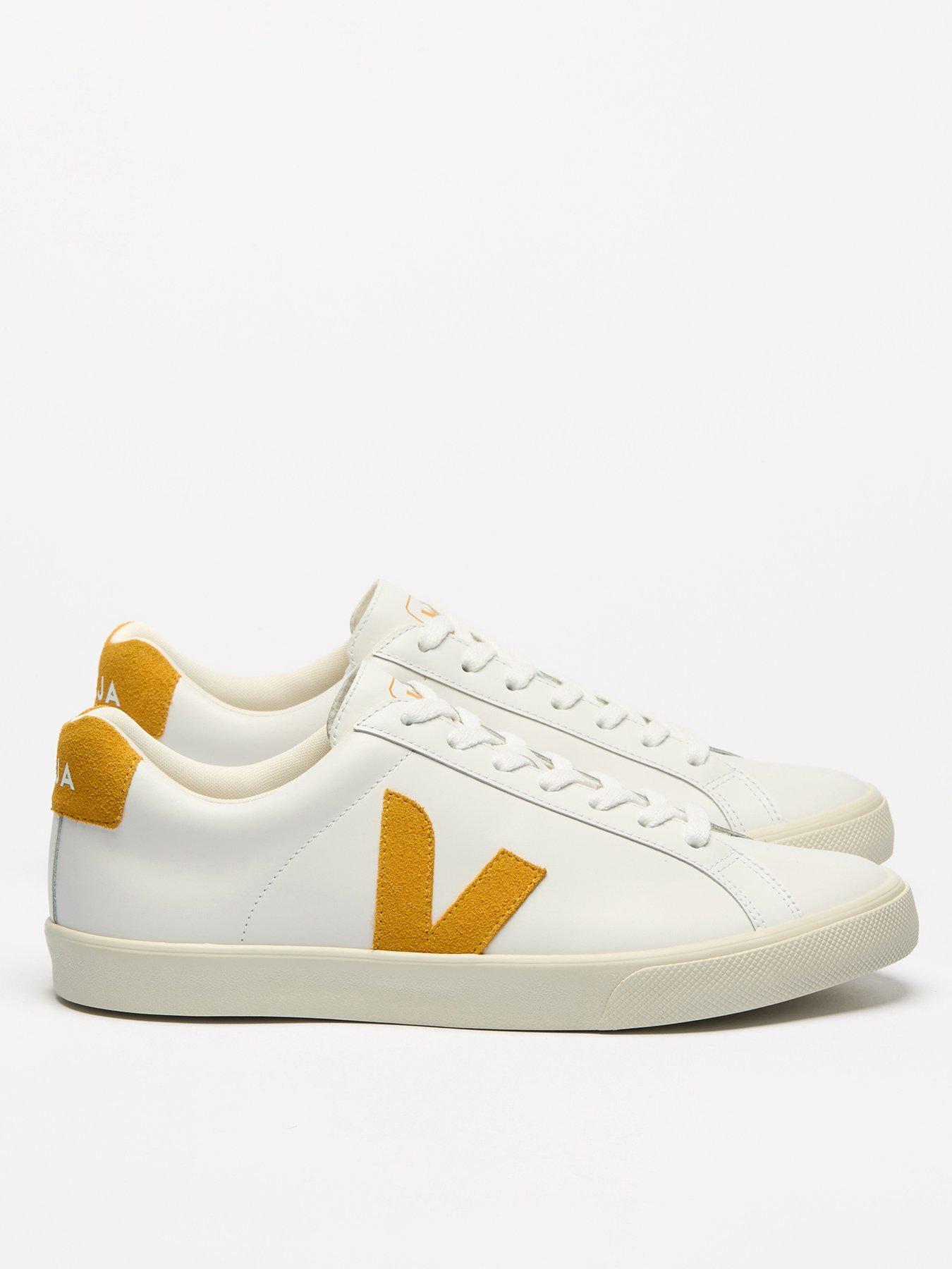 undefined Women's Esplar Logo Trainers - White/Orange