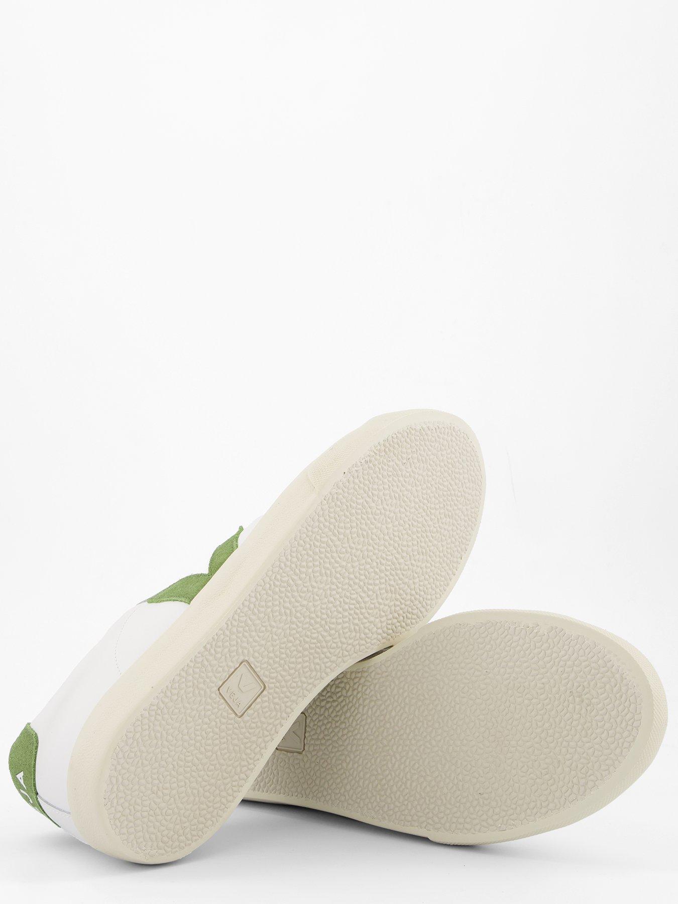 Image 4 of 7 of Veja Men's Esplar Logo Trainers - White/Green