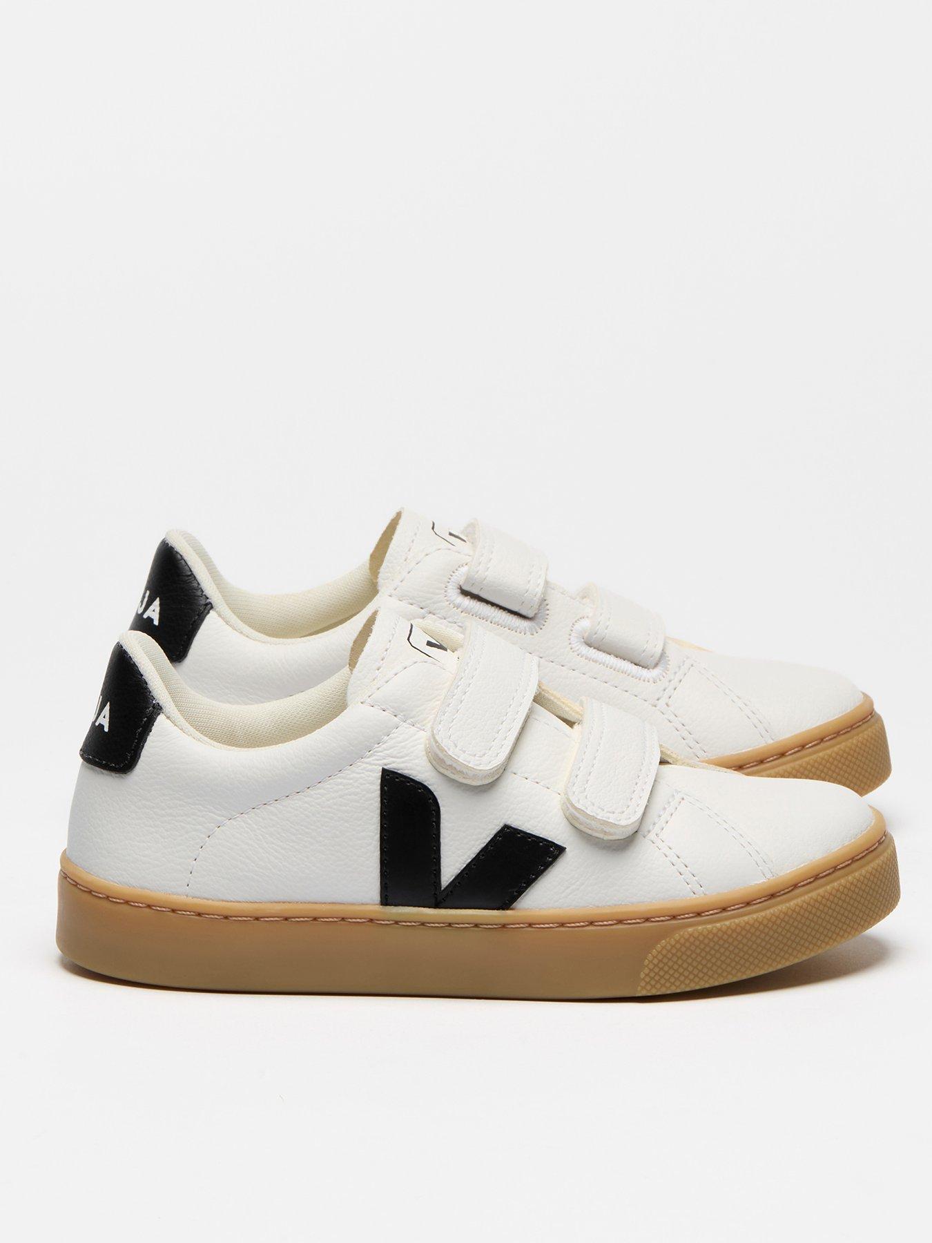 Veja Toddler Small Esplar Trainers White/Black Very