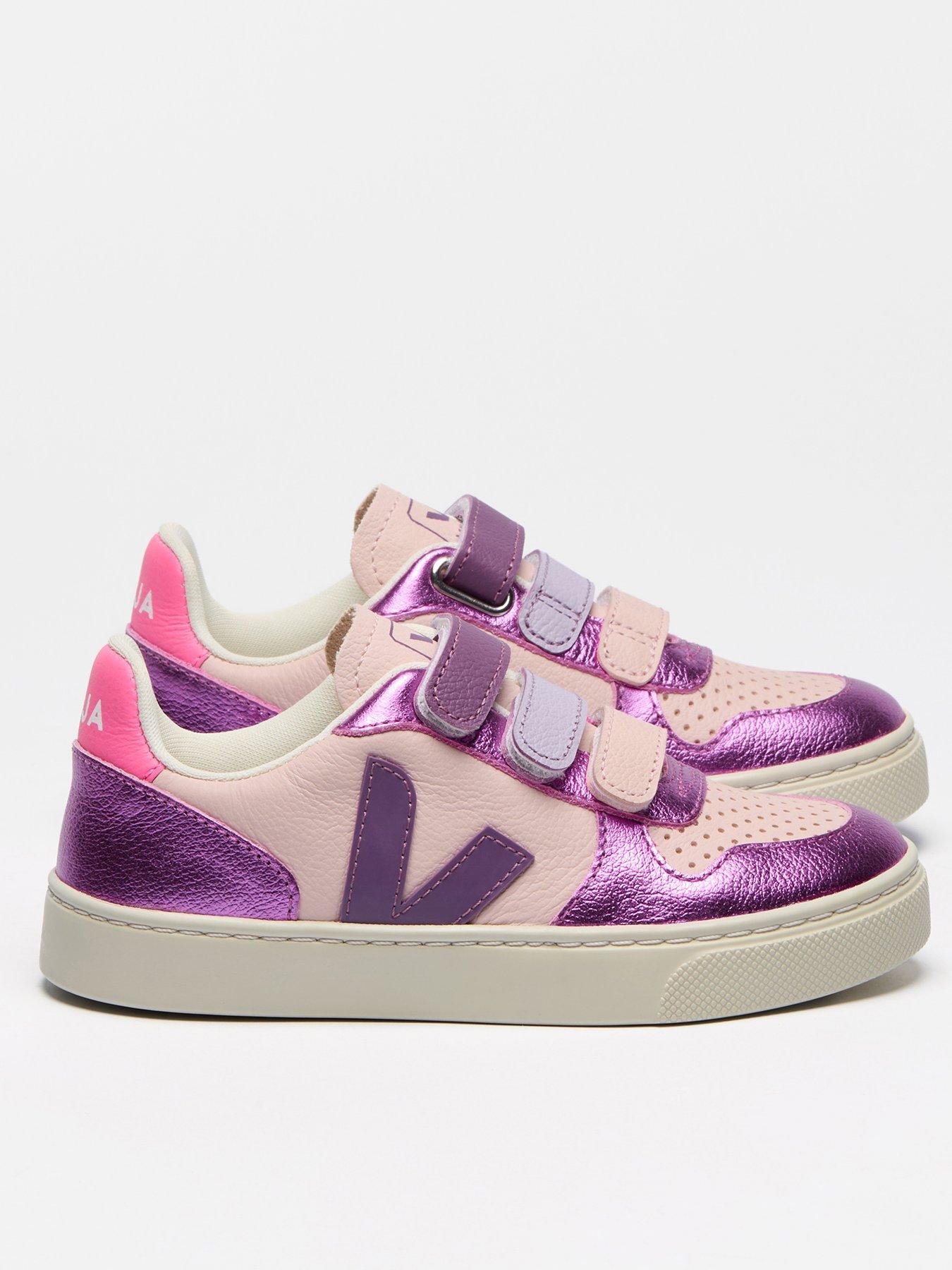 undefined Kids Small V-10 Trainers - Purple