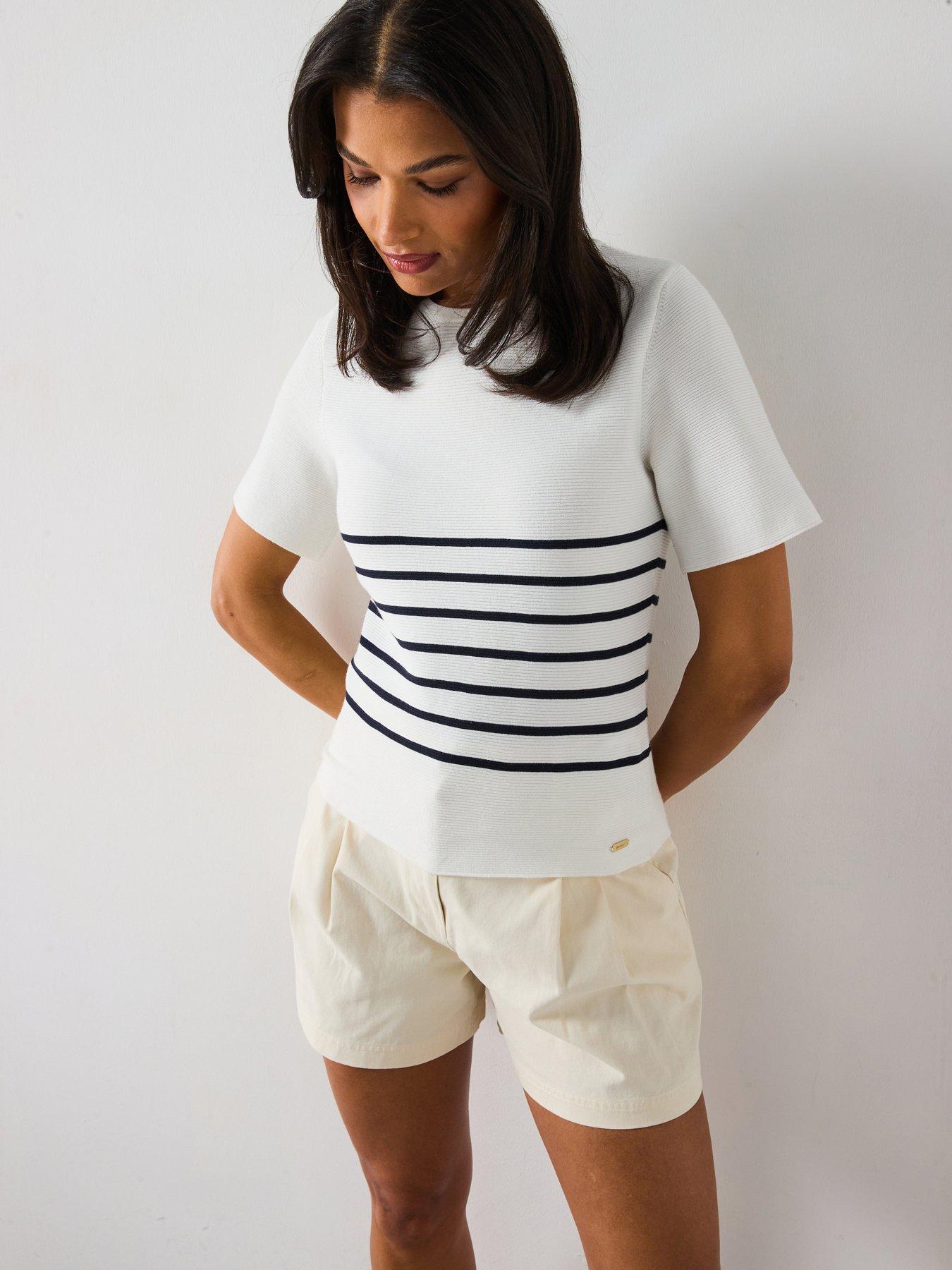 undefined Ivy Knitted Jumper - White