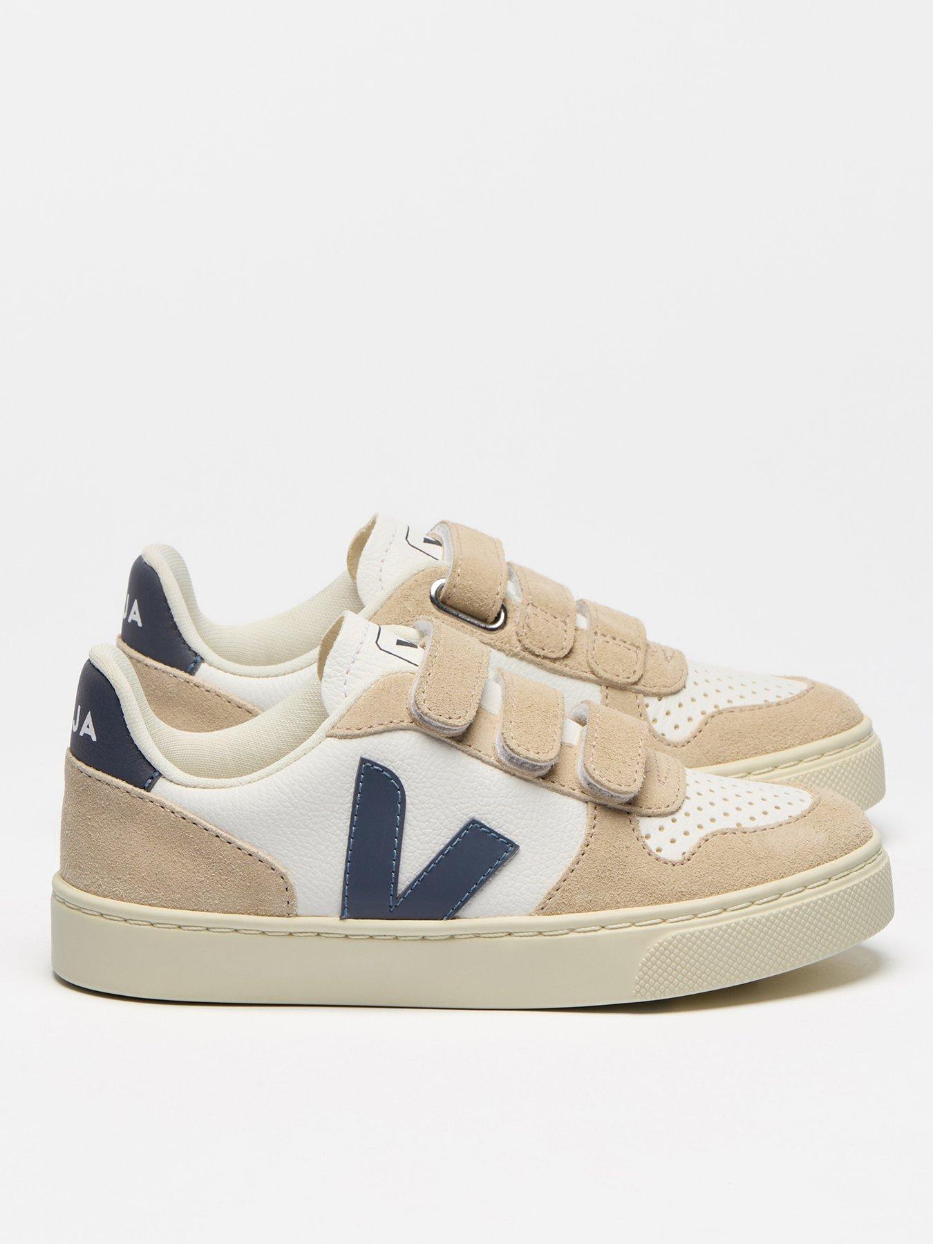 Veja Kids Small V-10 Trainers - Beige