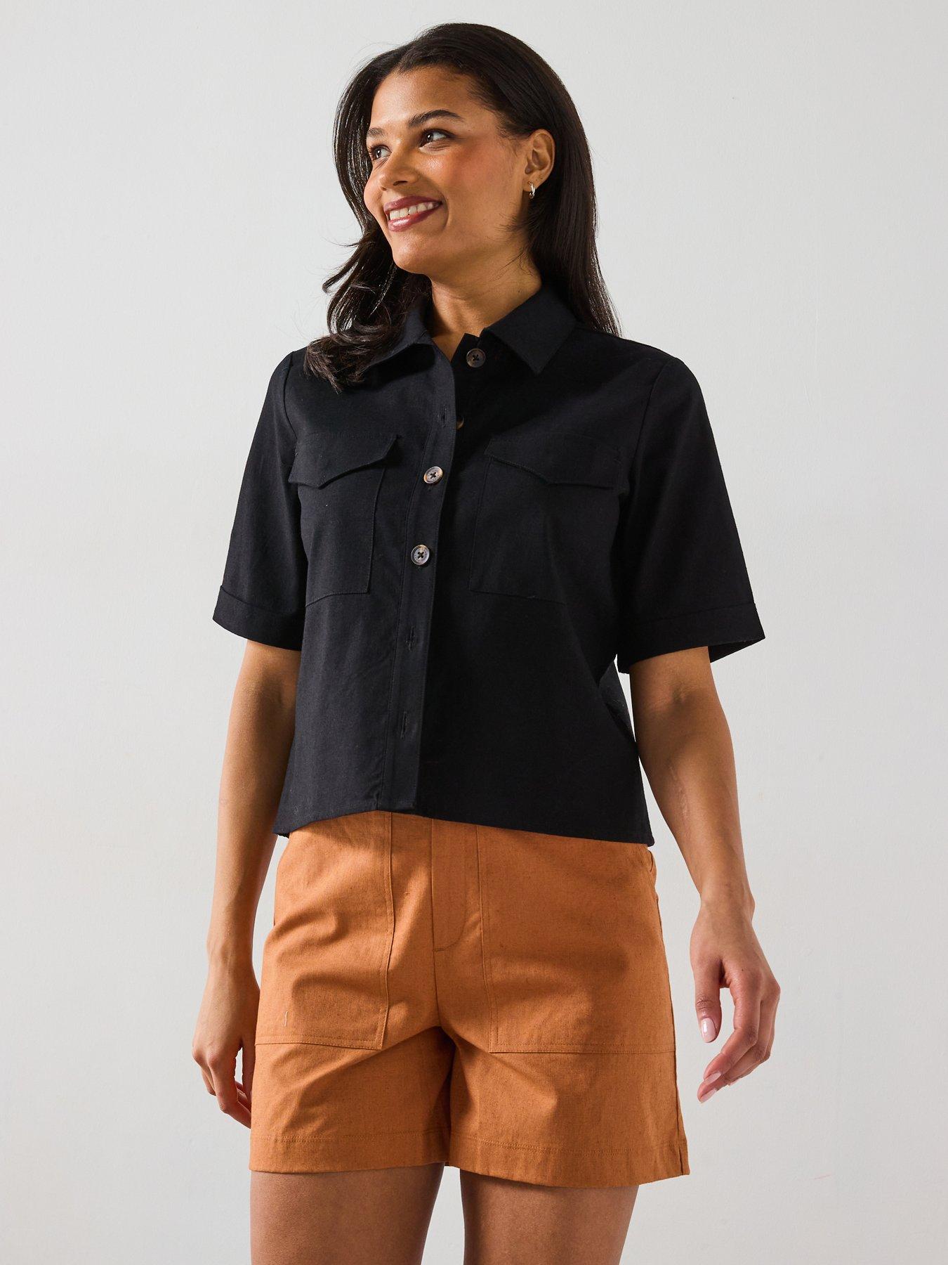 undefined Luna Shirt - Black