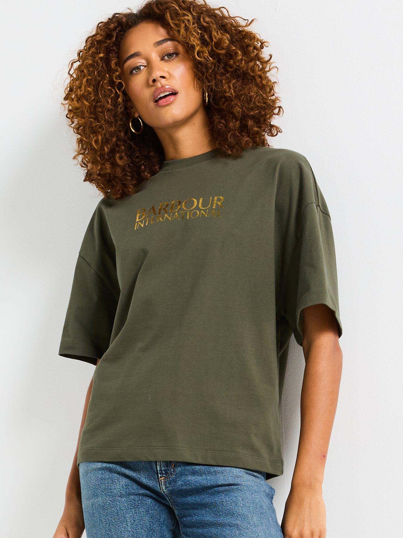 Image 3 of 5 of Barbour International B.intl Dakota T-shirt-khaki