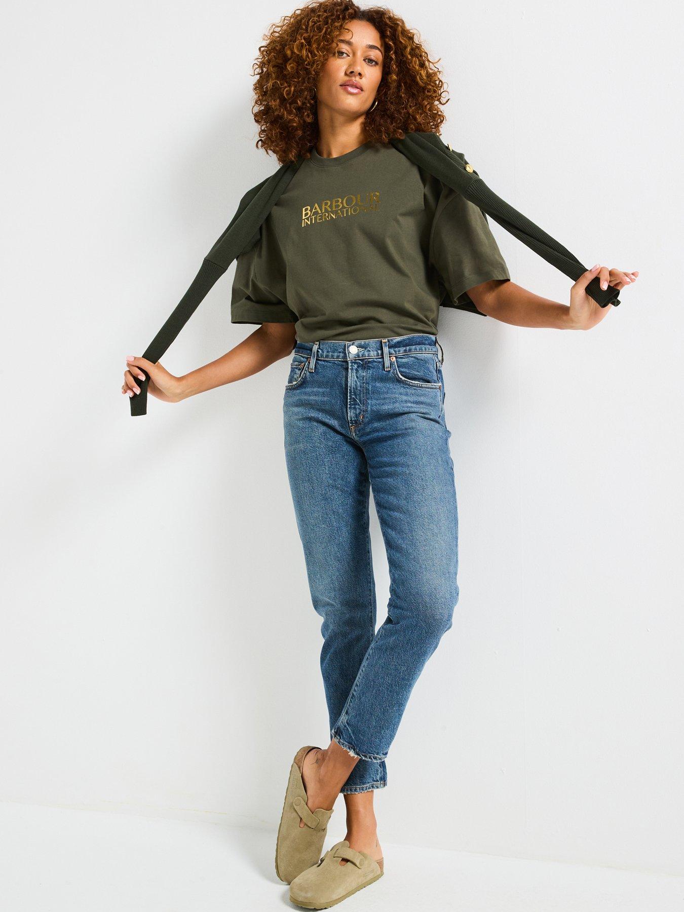 Image 5 of 5 of Barbour International B.intl Dakota T-shirt-khaki