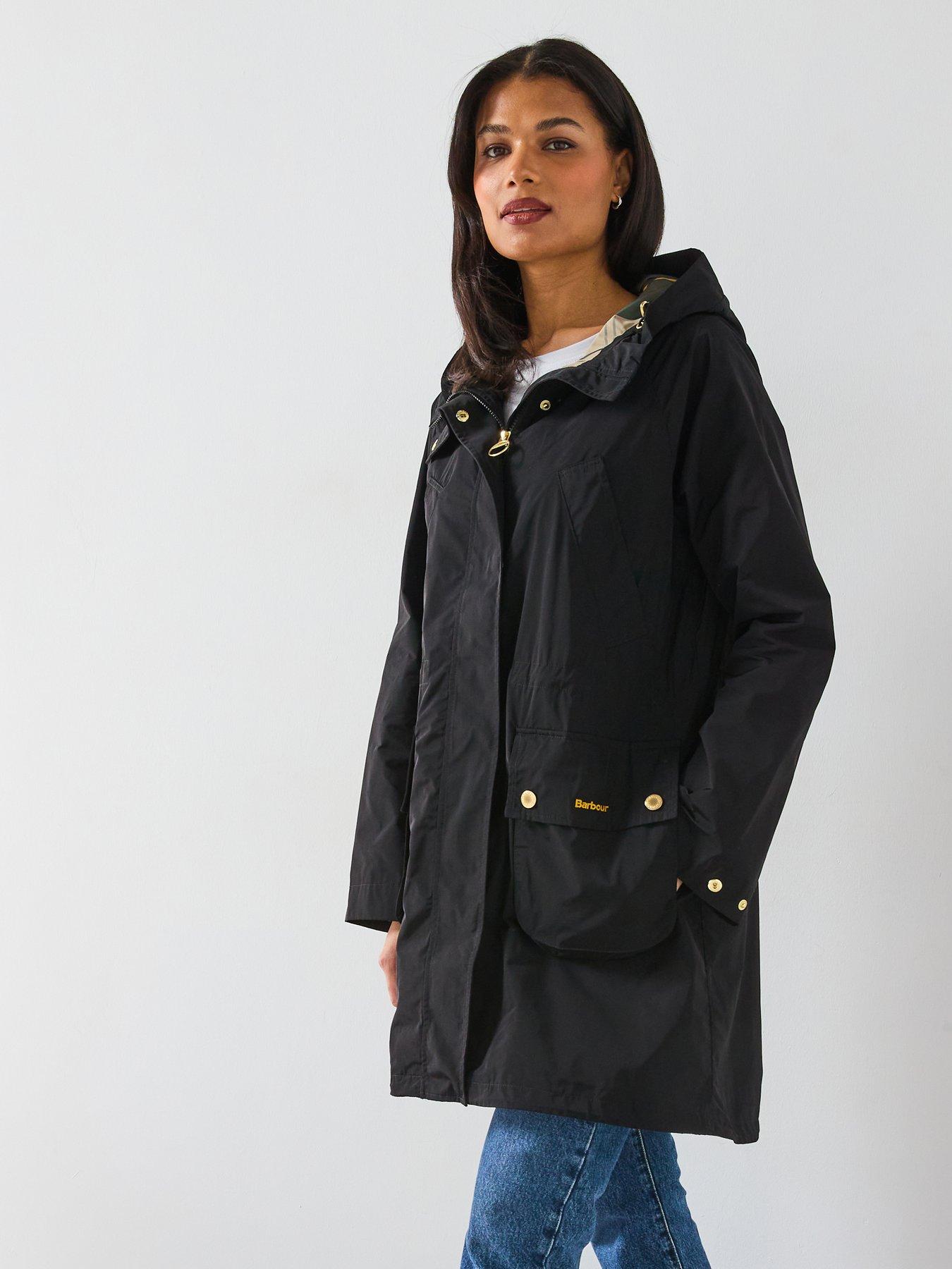 Image 1 of 6 of Barbour Una Showerproof Jacket - Black