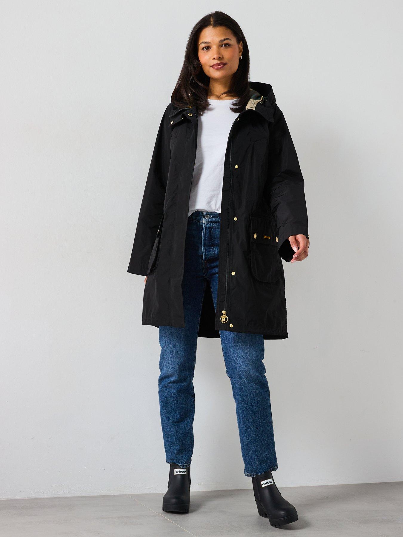 Image 3 of 6 of Barbour Una Showerproof Jacket - Black