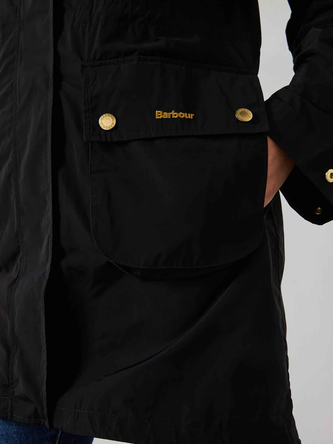 Image 5 of 6 of Barbour Una Showerproof Jacket - Black