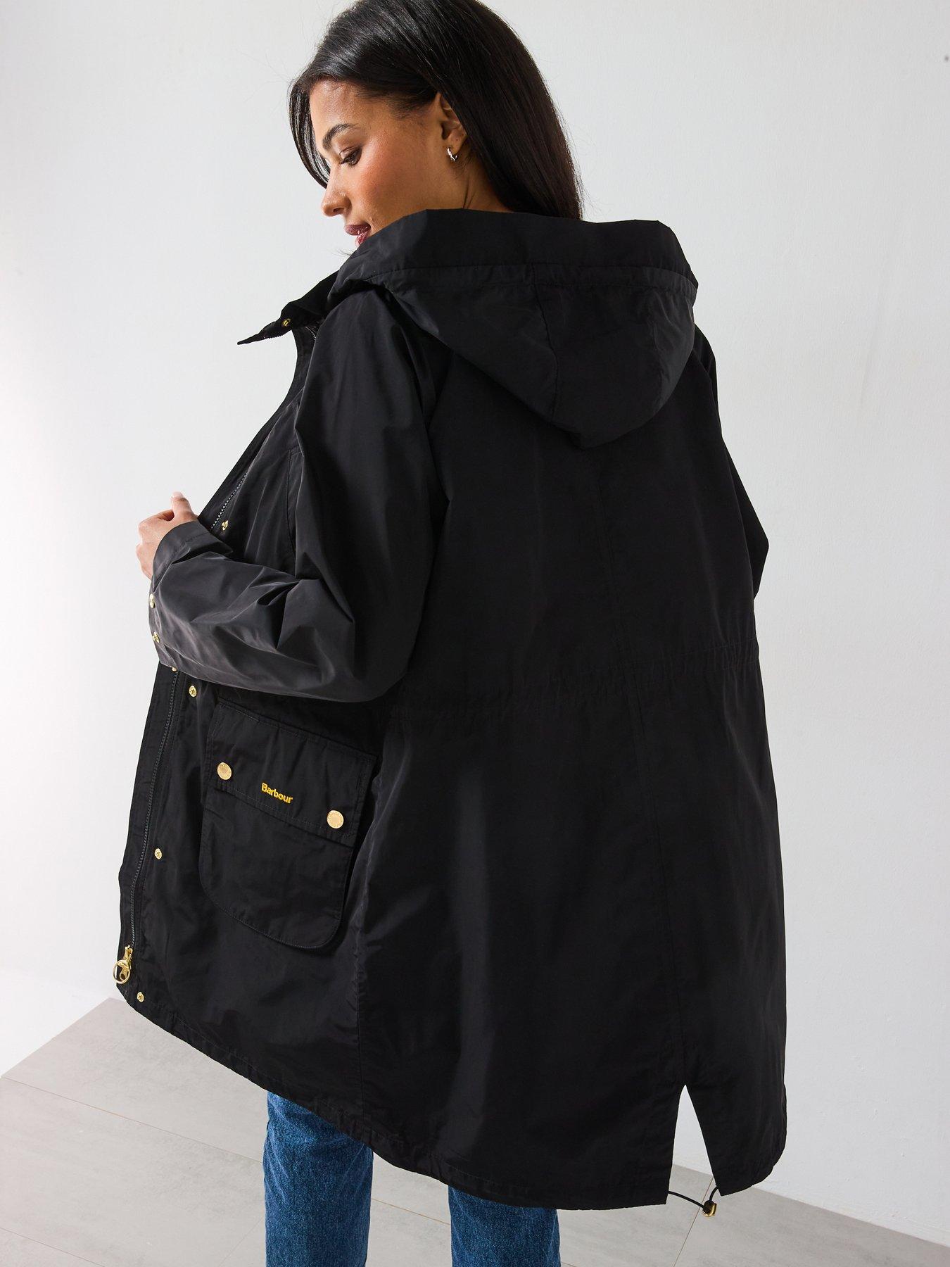 Image 6 of 6 of Barbour Una Showerproof Jacket - Black