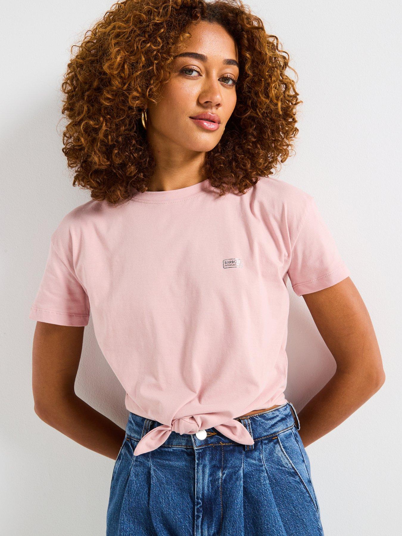 Image 1 of 4 of Barbour International Soules Top - Pink