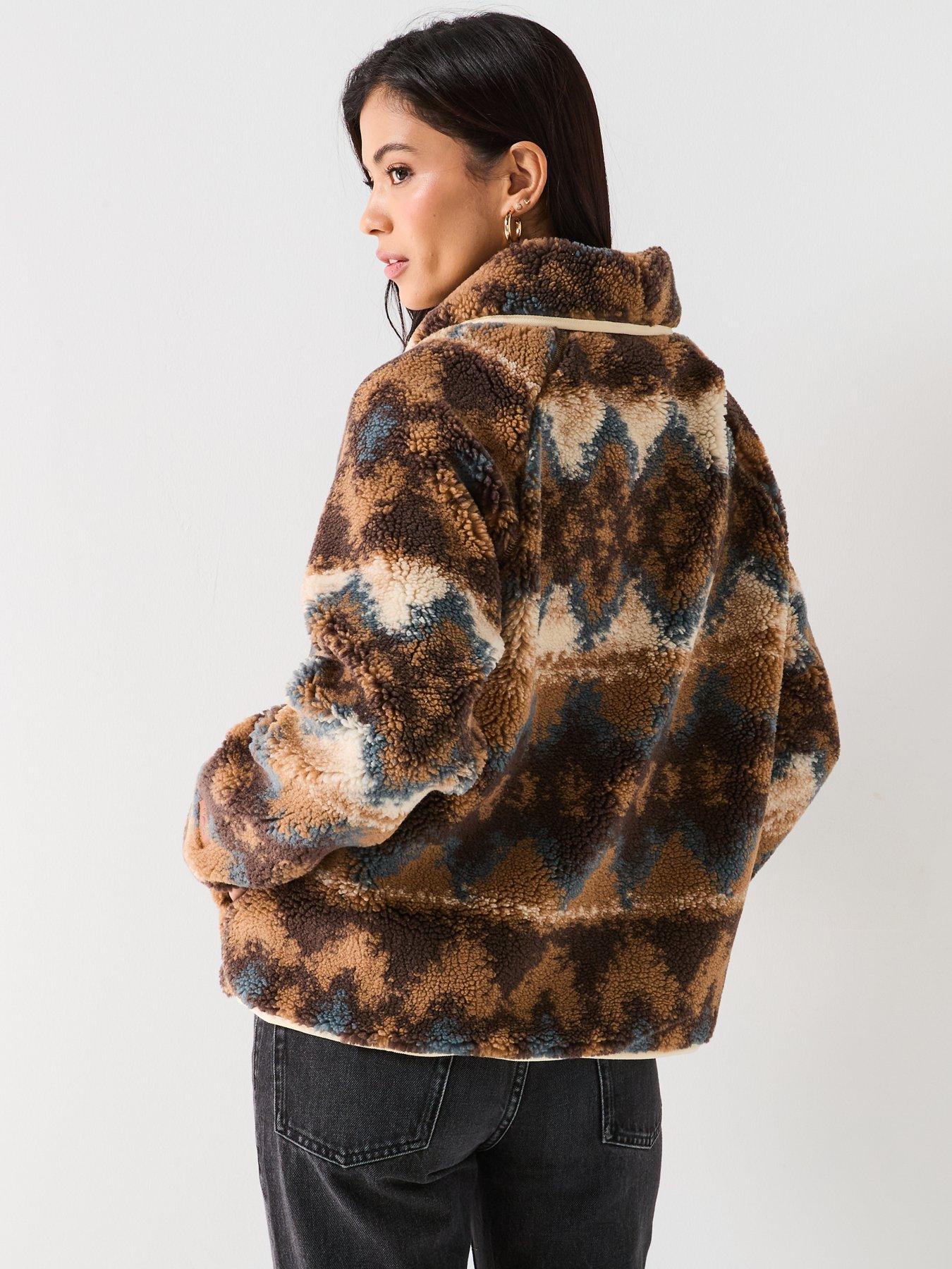 Image 2 of 6 of UGG W Elaina Uggfluff Cardigan - Brown