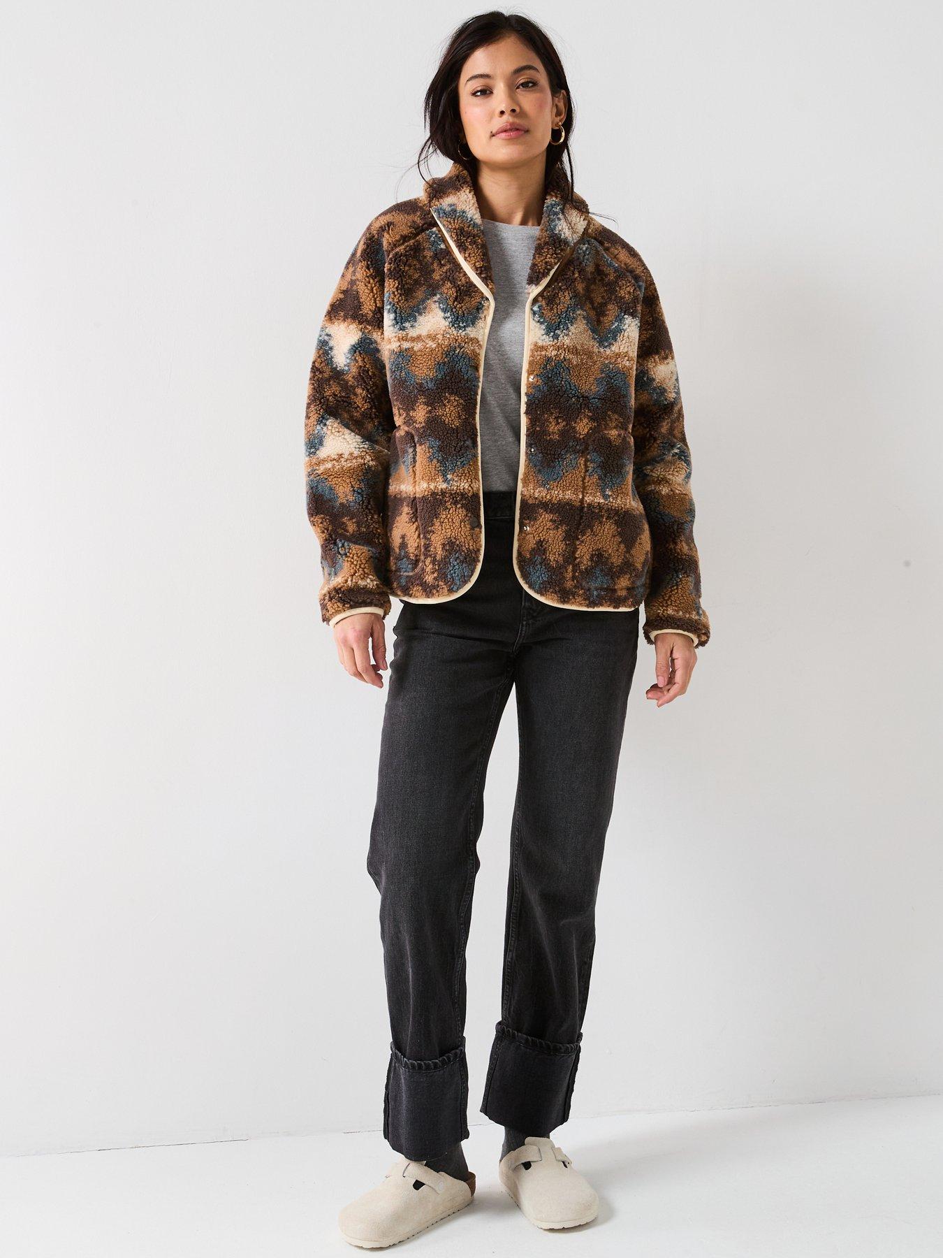Image 3 of 6 of UGG W Elaina Uggfluff Cardigan - Brown