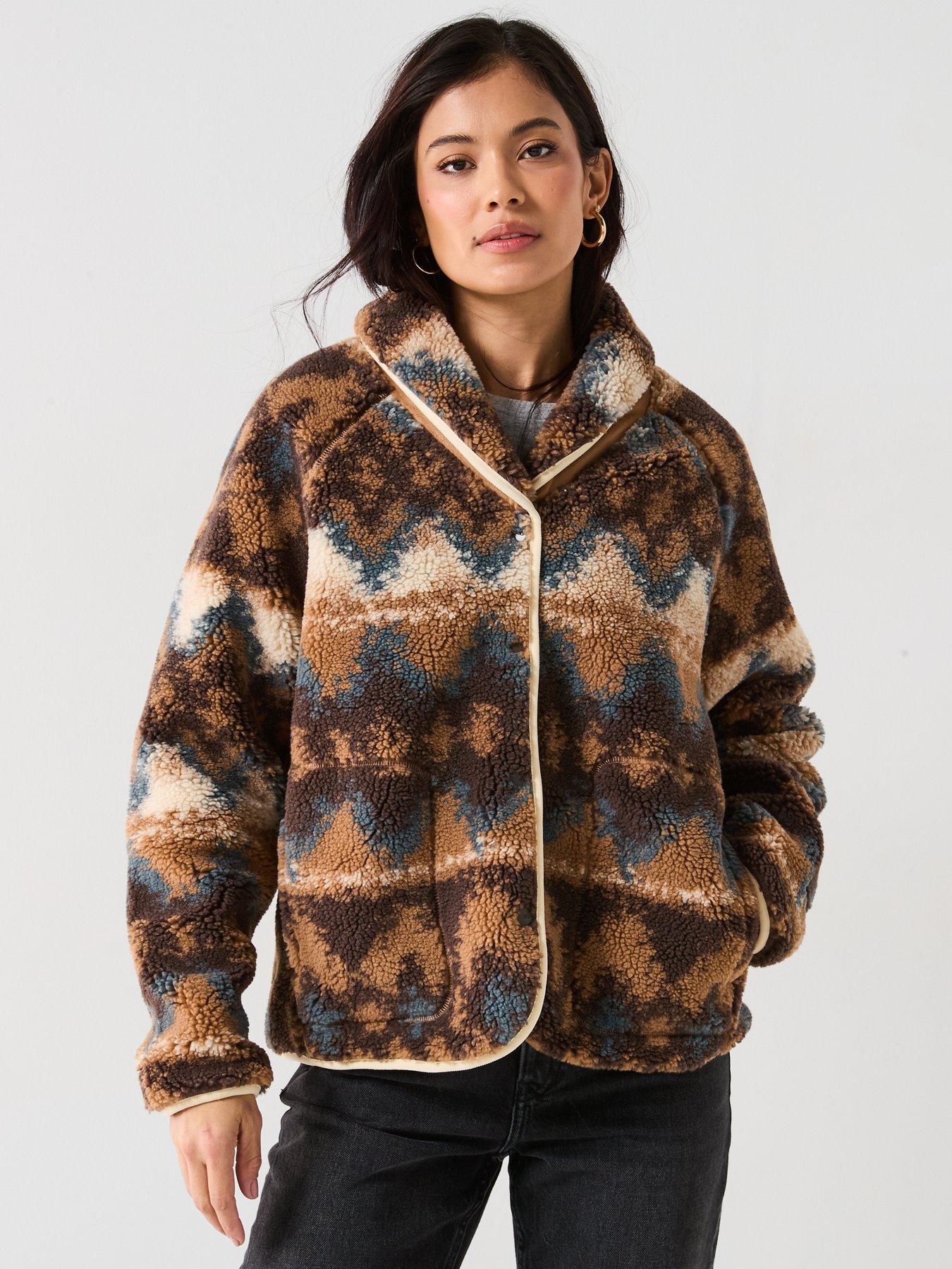 Image 4 of 6 of UGG W Elaina Uggfluff Cardigan - Brown