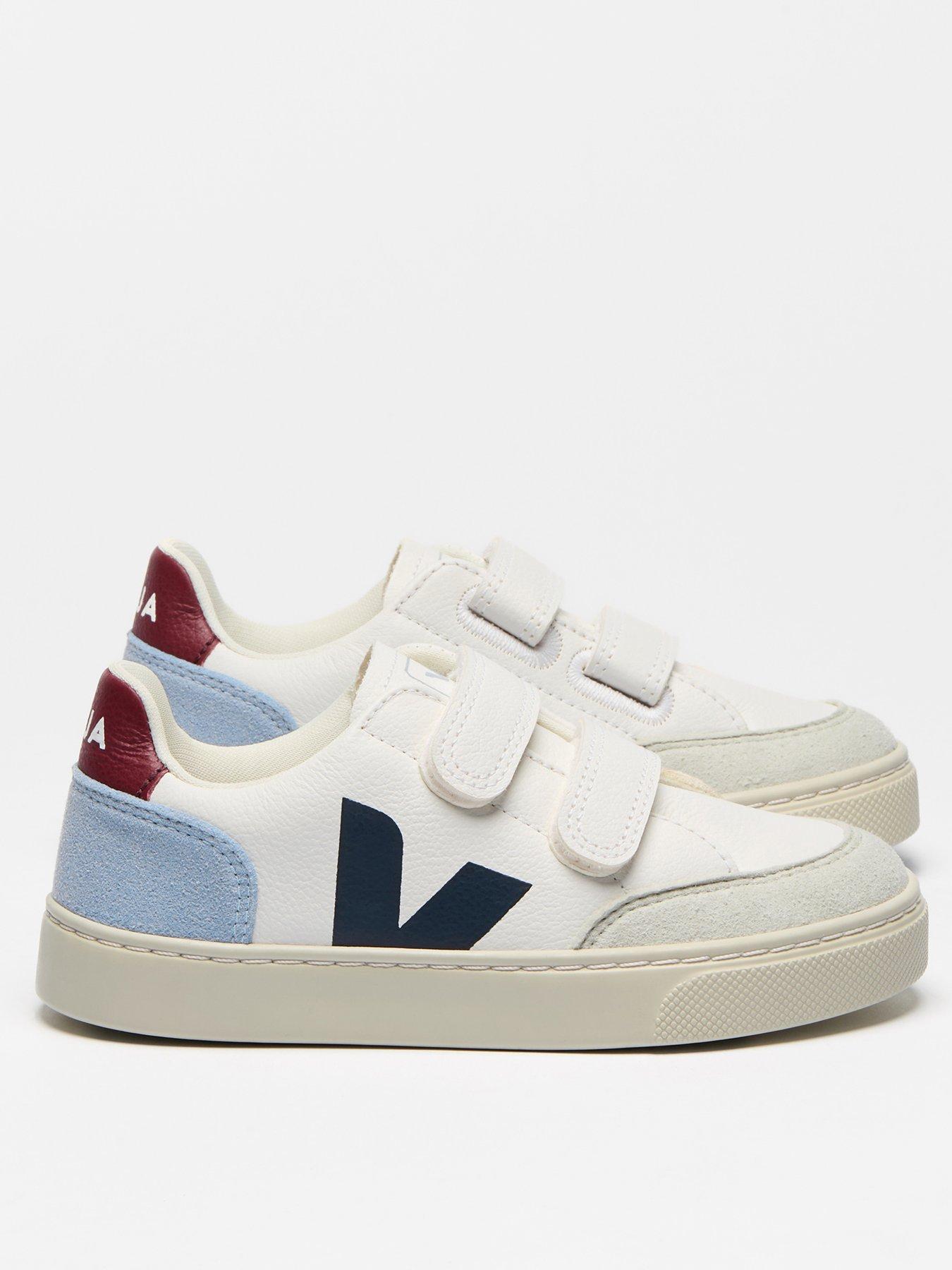 undefined Toddler Small V-12 Trainers - White/Grey