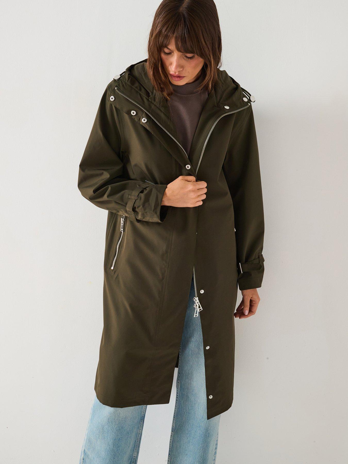 Image 1 of 6 of Belstaff Navis Parka - Dark Green