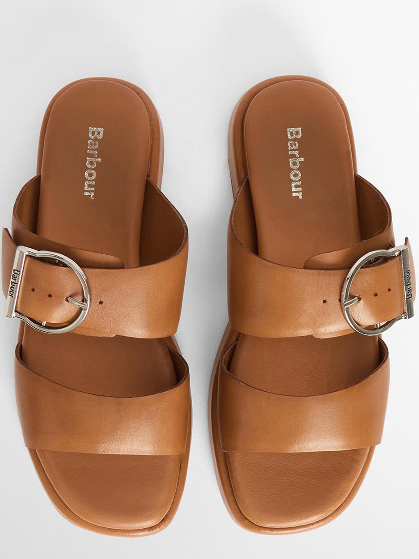 Image 4 of 6 of Barbour Adele Sandal - Brown