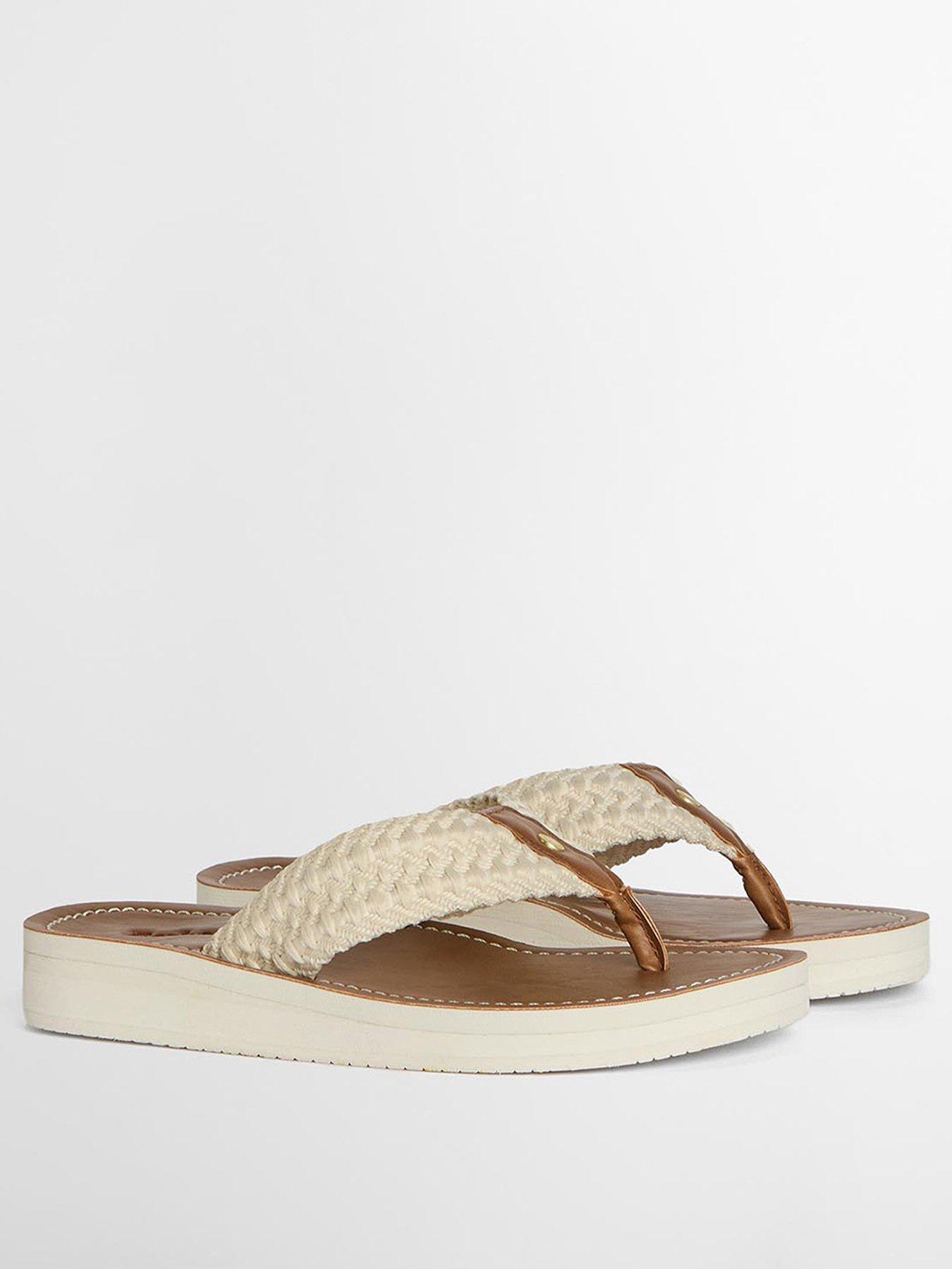 Image 2 of 7 of Barbour Kelburn Beach Sandals - White