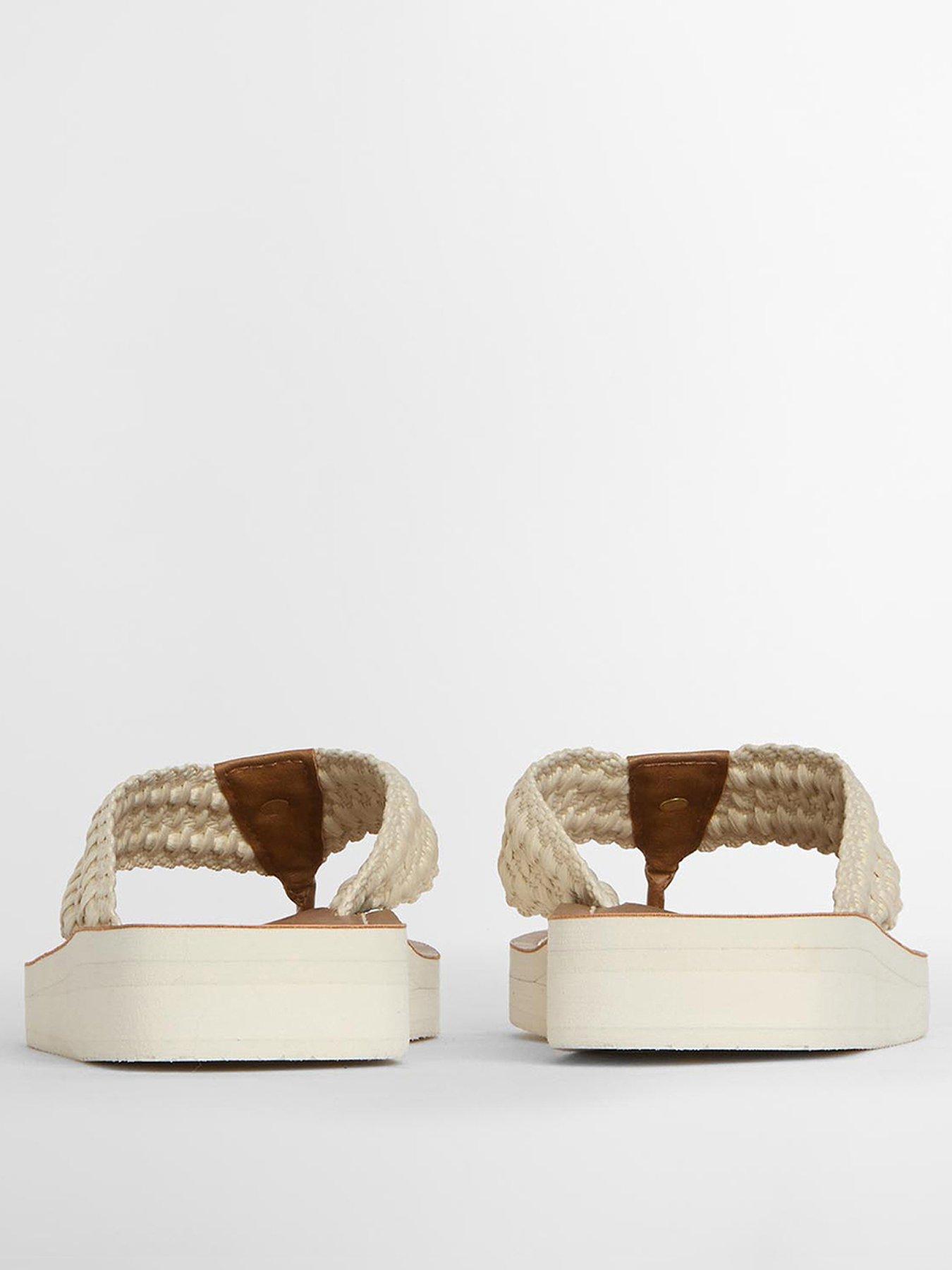 Image 3 of 7 of Barbour Kelburn Beach Sandals - White