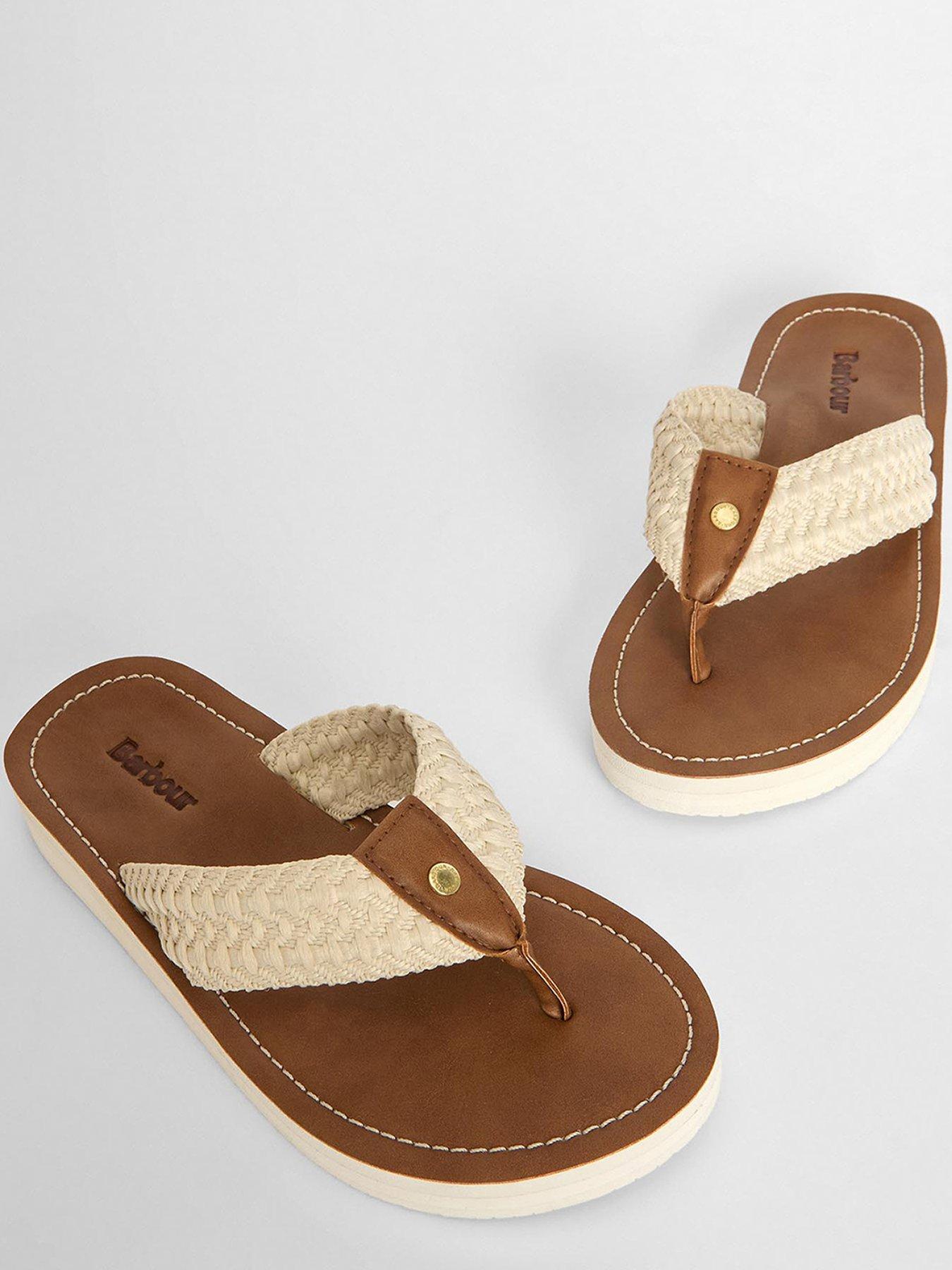 Image 5 of 7 of Barbour Kelburn Beach Sandals - White
