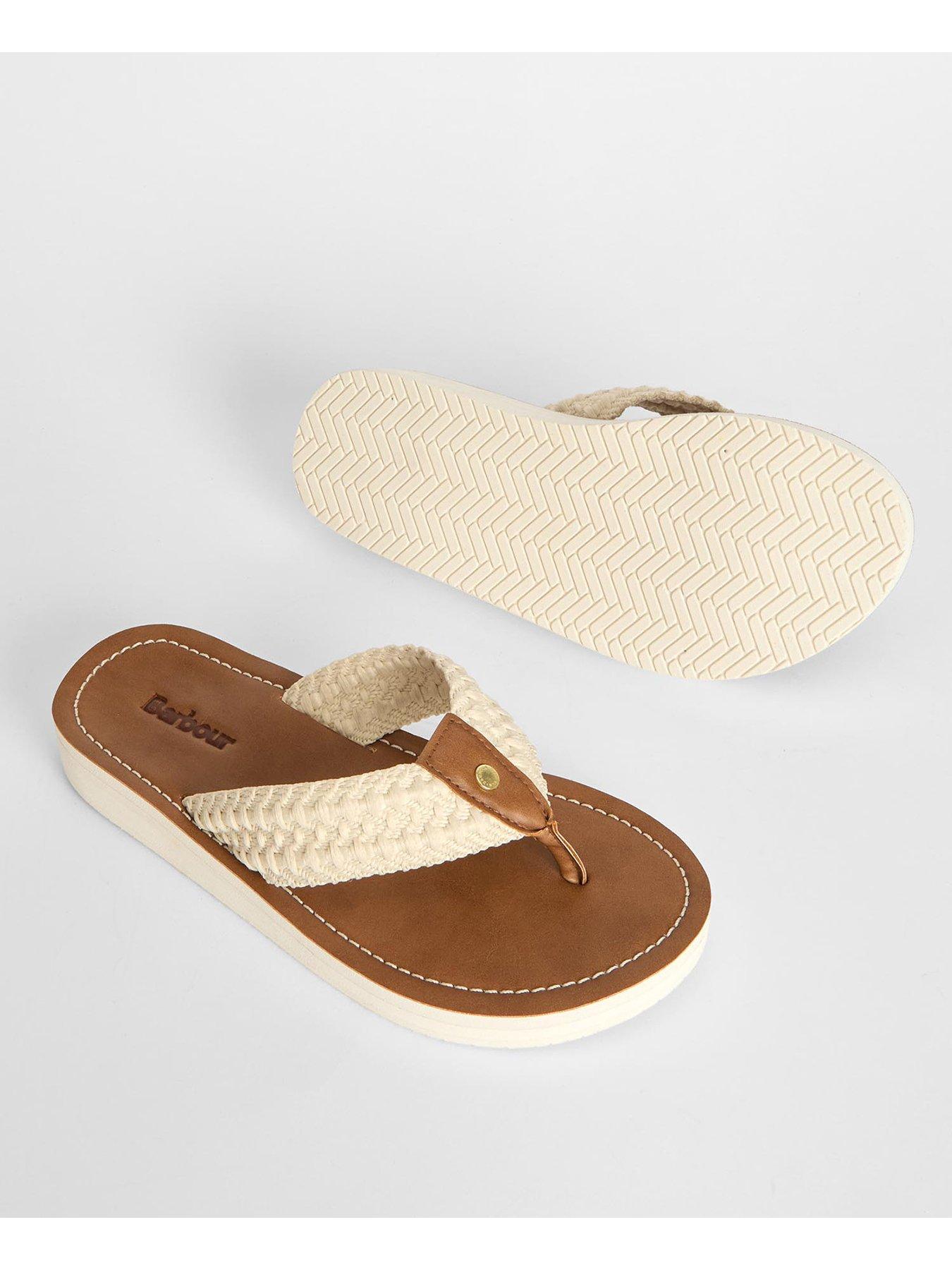 Image 6 of 7 of Barbour Kelburn Beach Sandals - White