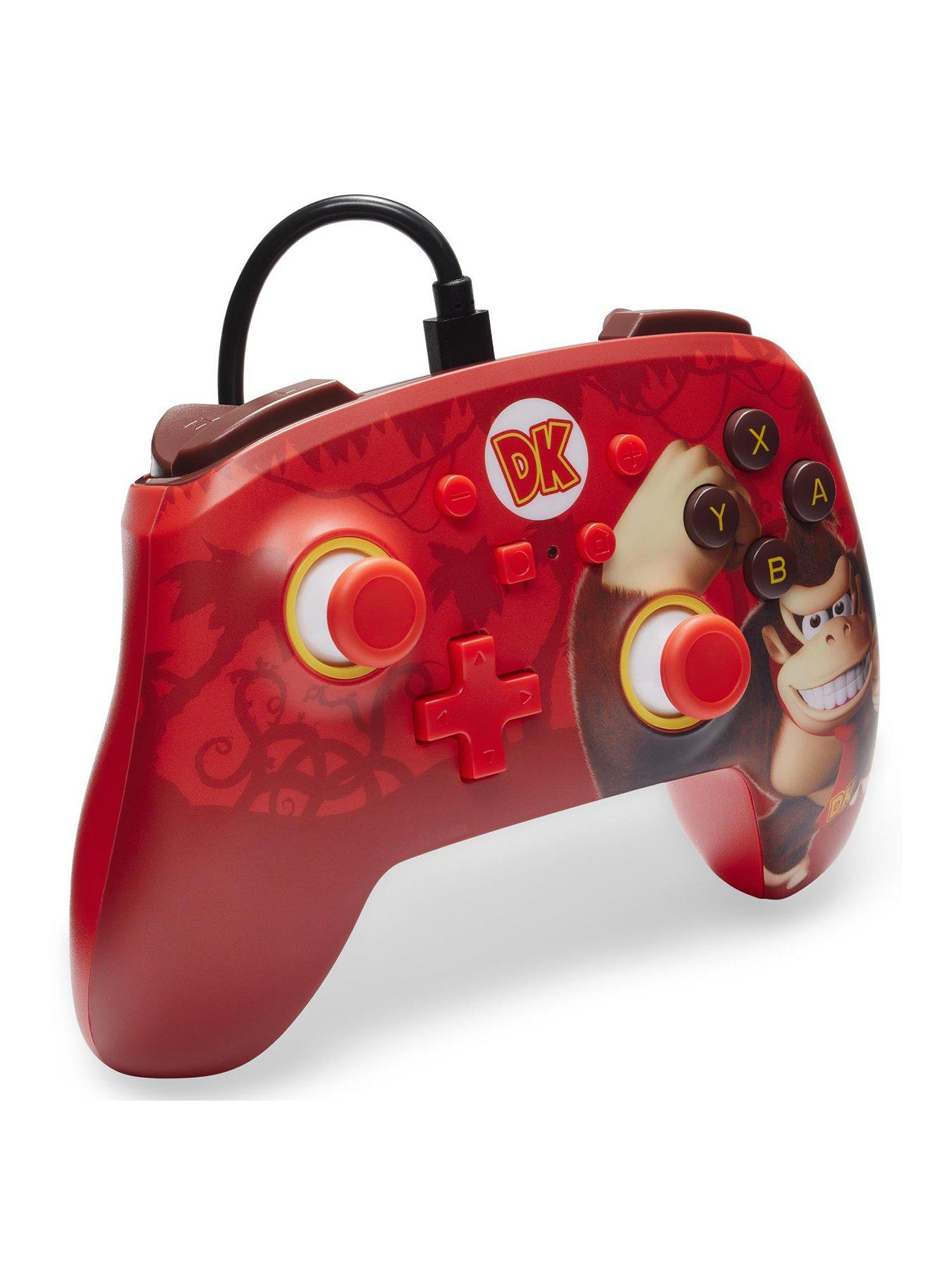 Image 2 of 7 of PowerA Enhanced Wired Controller for Nintendo Switch - Donkey Kong Flex