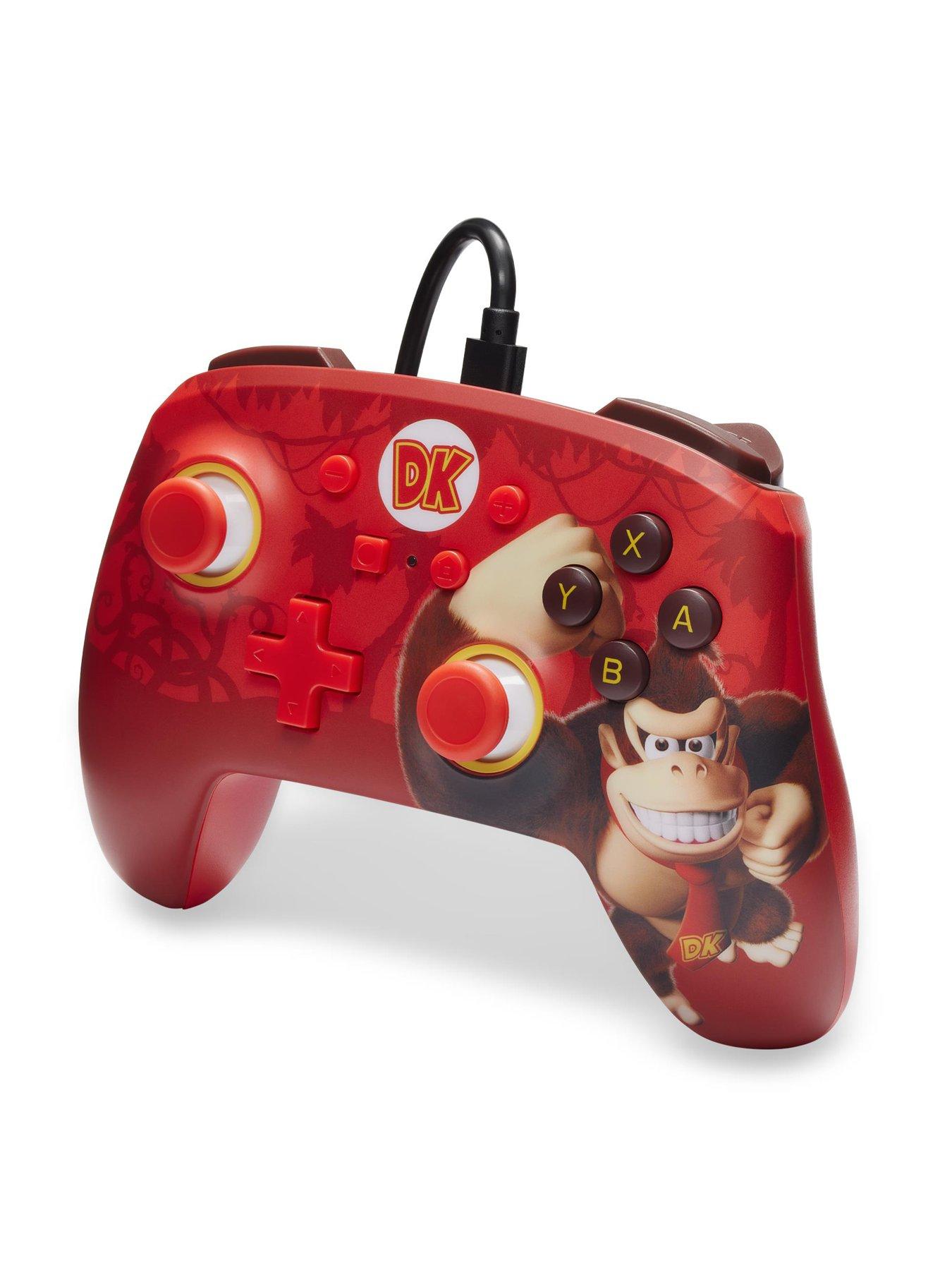 Image 4 of 7 of PowerA Enhanced Wired Controller for Nintendo Switch - Donkey Kong Flex