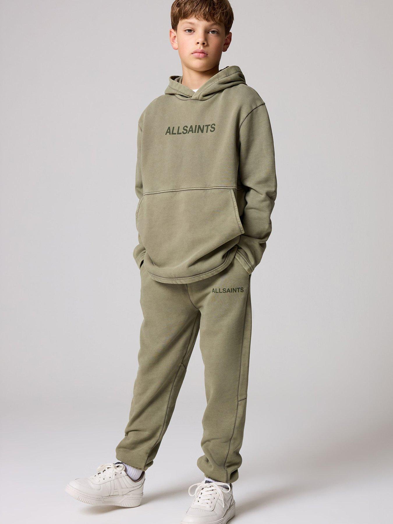 smALLSAINTS: Boys Ramskull Hoodie Set - Khaki