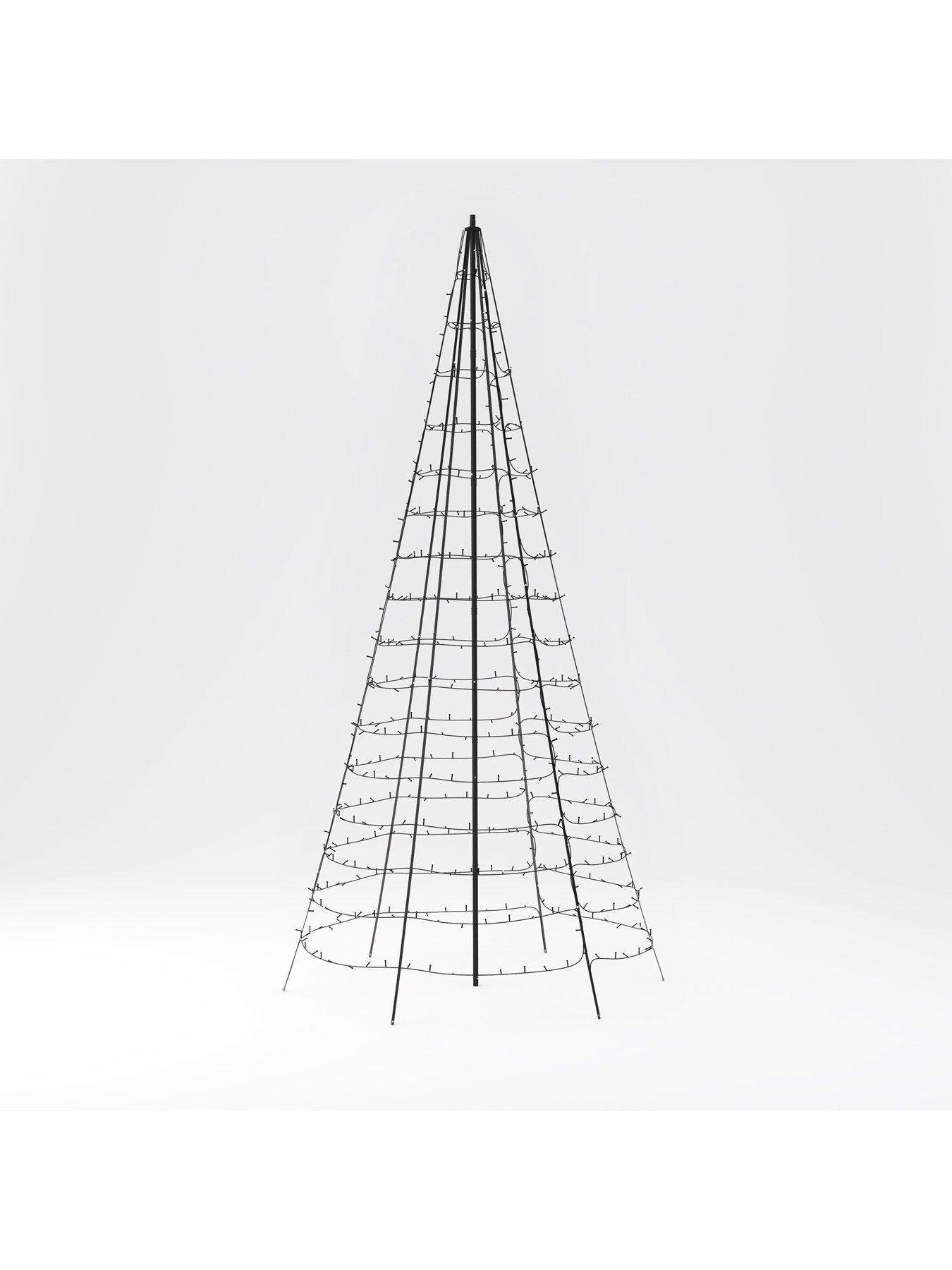 Image 2 of 7 of Twinkly Light Tree 450 Rgb+w Smart App Controlled Smart Light Tree, 3m High, Ip44