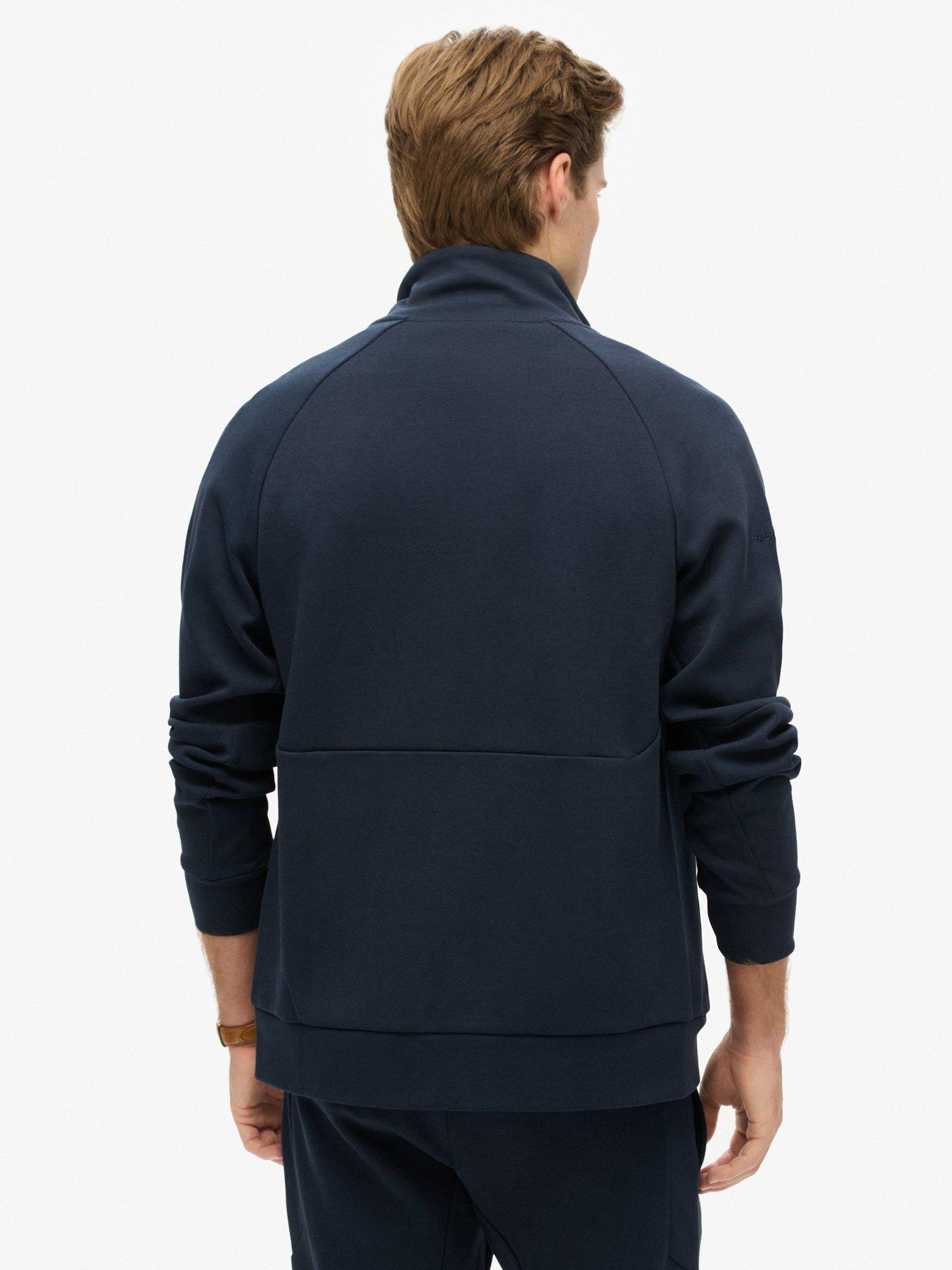 Image 2 of 6 of Superdry Code Tech Tracktop - Navy