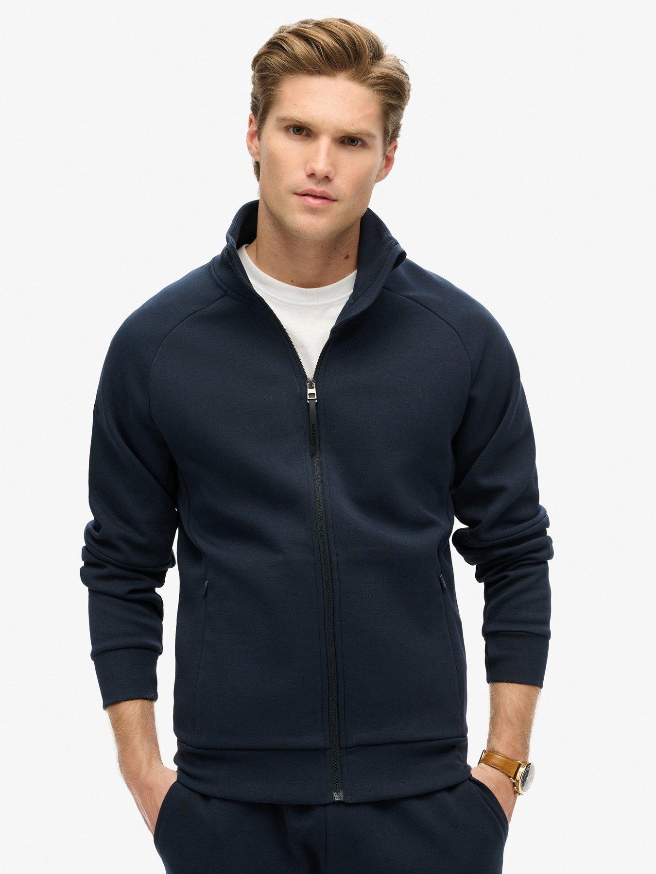 Image 4 of 6 of Superdry Code Tech Tracktop - Navy