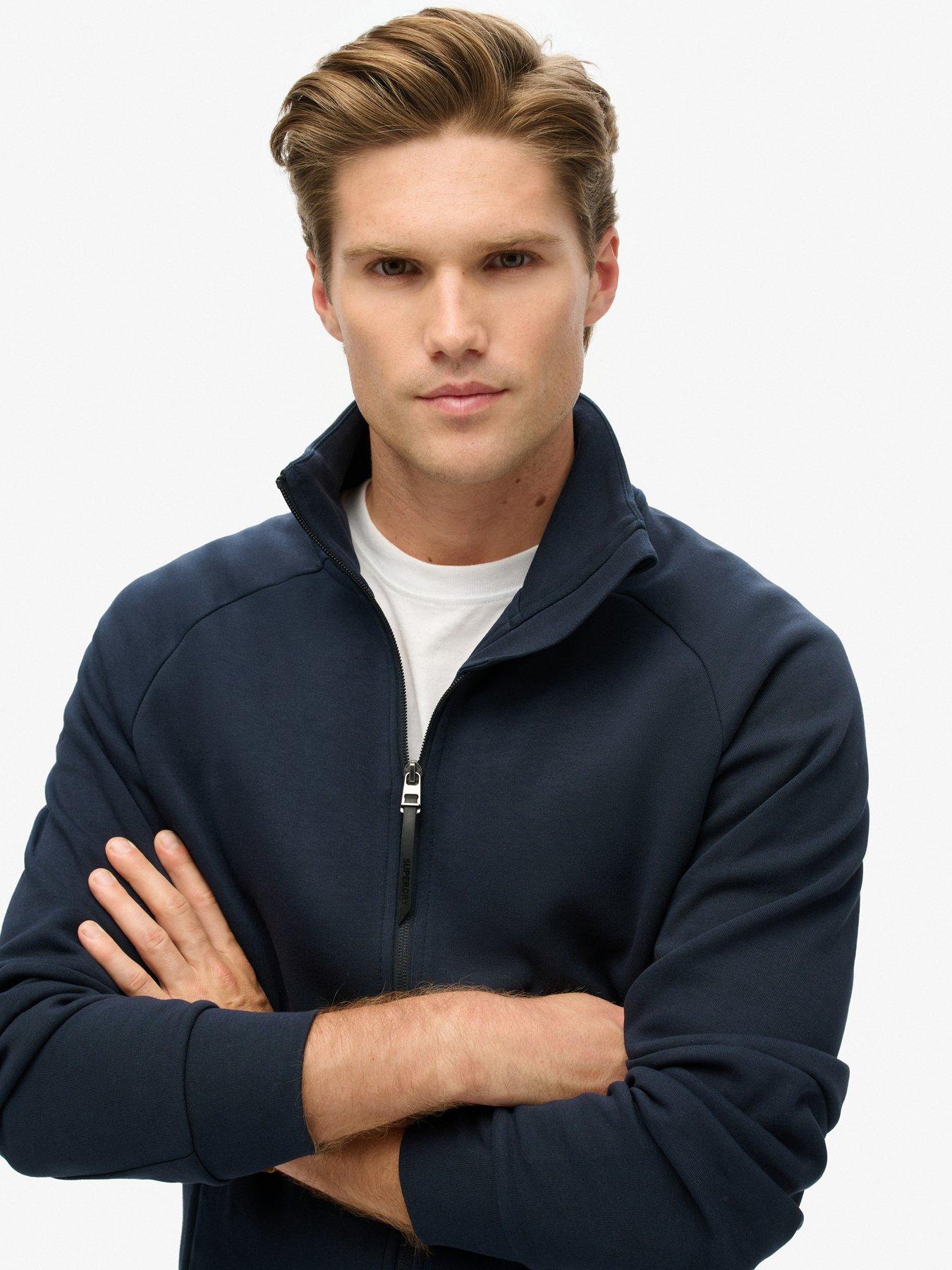 Image 5 of 6 of Superdry Code Tech Tracktop - Navy