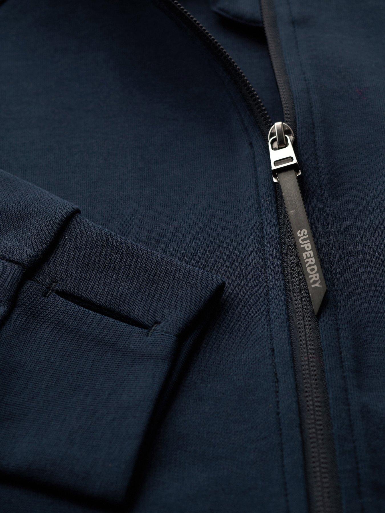 Image 6 of 6 of Superdry Code Tech Tracktop - Navy