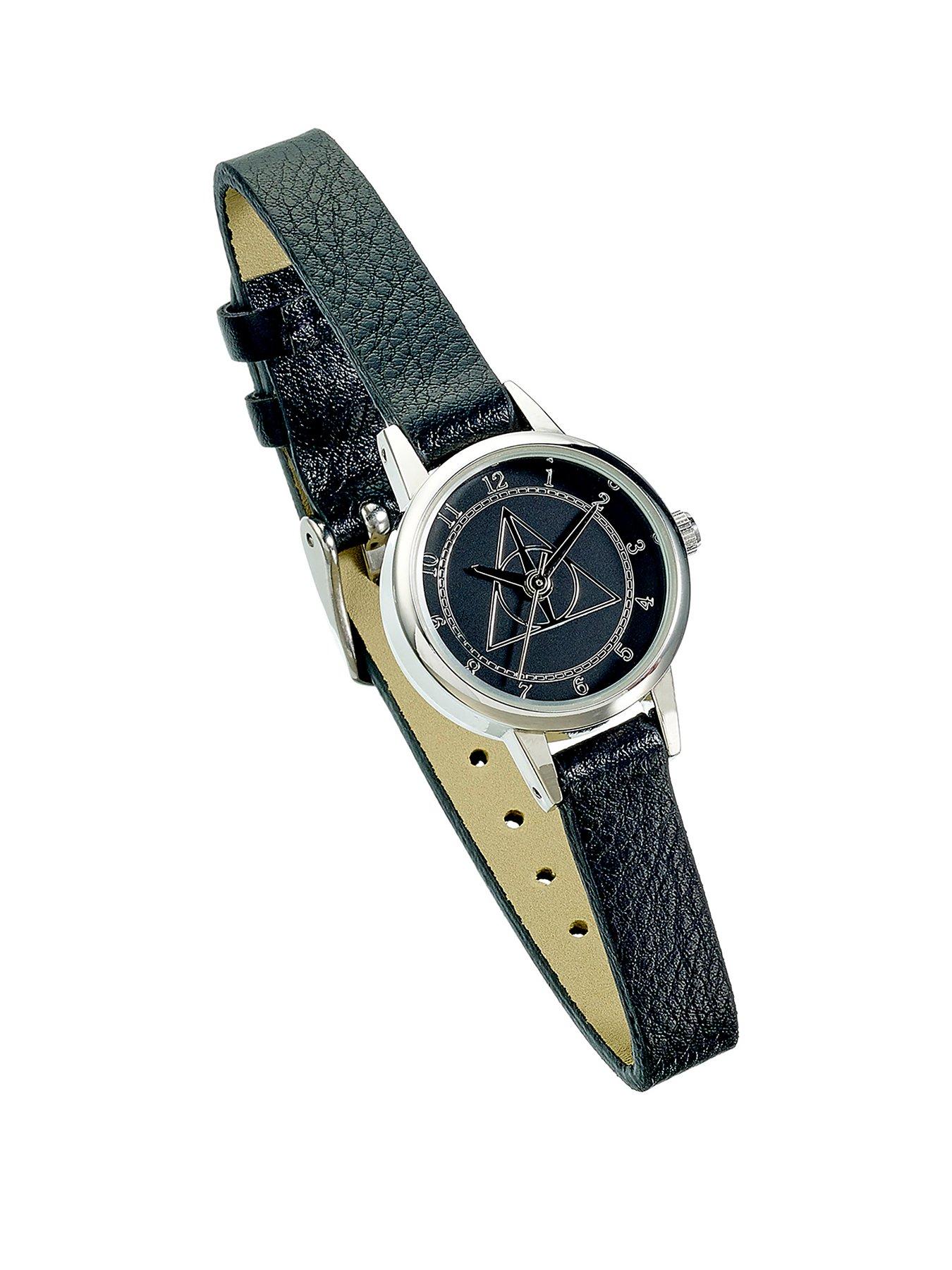 Product photograph of Harry Potter Deathly Hallows Watch 20mm Face from very.co.uk