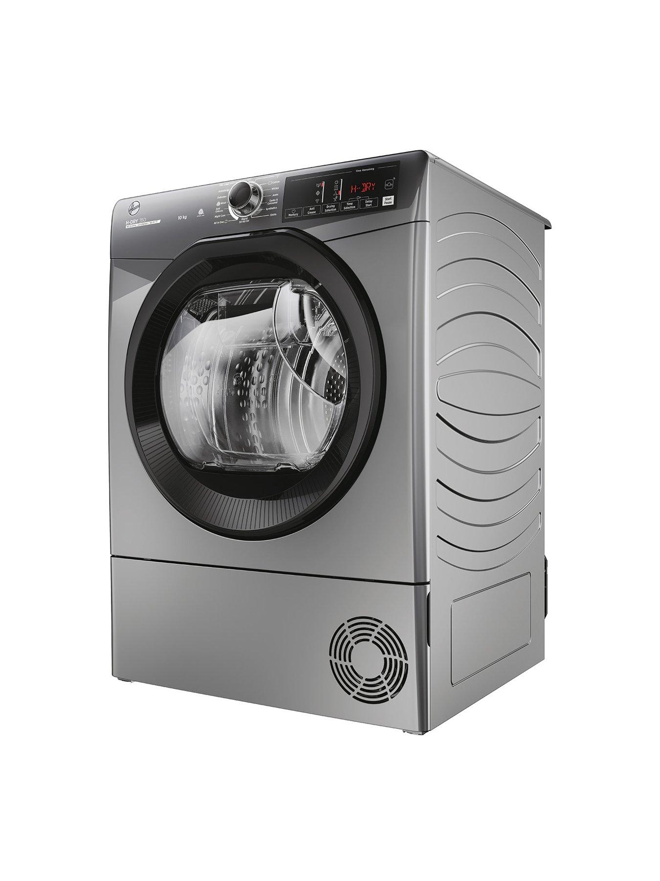 Image 3 of 7 of Hoover H-DRY 350 HRE C10TBER-80 Wifi Connected 10kg Condenser Tumble Dryer,&nbsp;B-Rated - Graphite