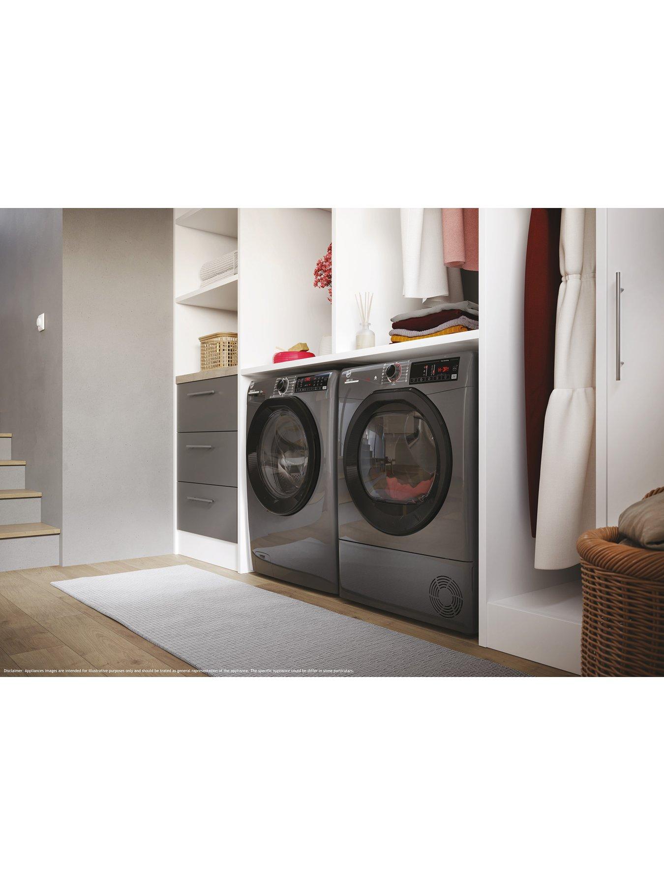 Image 6 of 7 of Hoover H-DRY 350 HRE C10TBER-80 Wifi Connected 10kg Condenser Tumble Dryer,&nbsp;B-Rated - Graphite